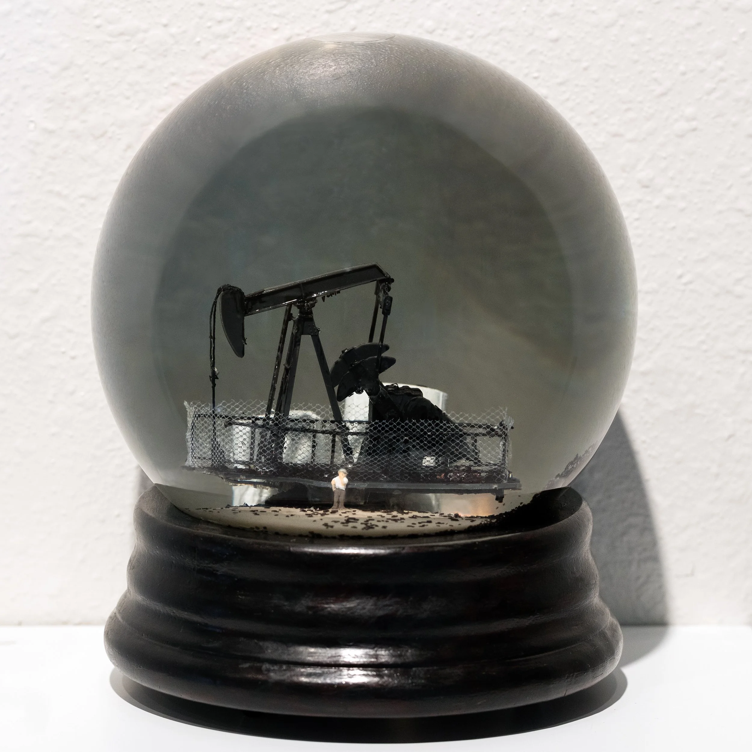 Pledge of Allegiance, 7.25”H, 6” Dia., Glass, 3D-Printed Objects, Sound, 2016.