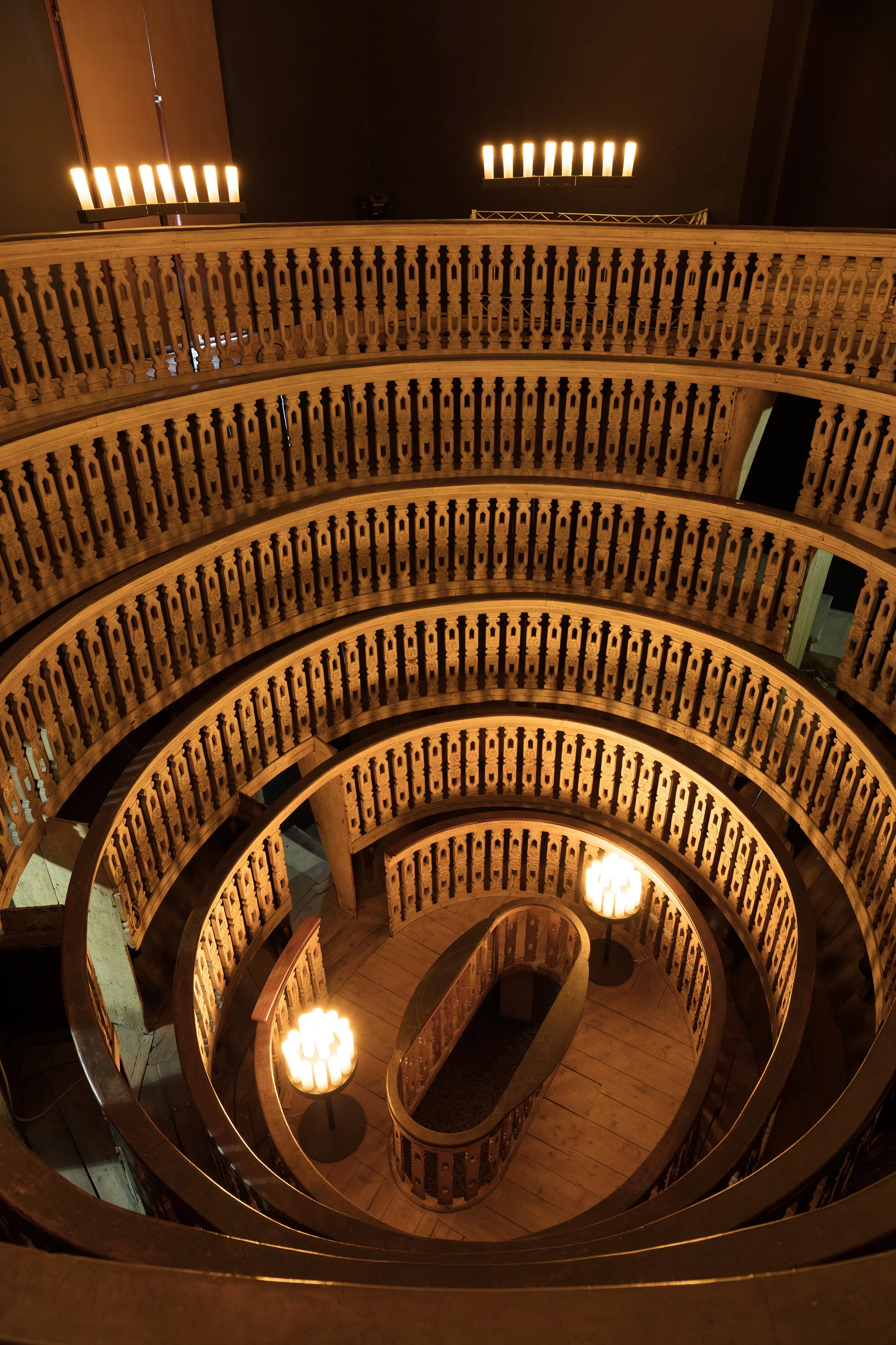 The Anatomical Theatre of Padua, Northern Italy. The first permanent anatomical theatre in the world.