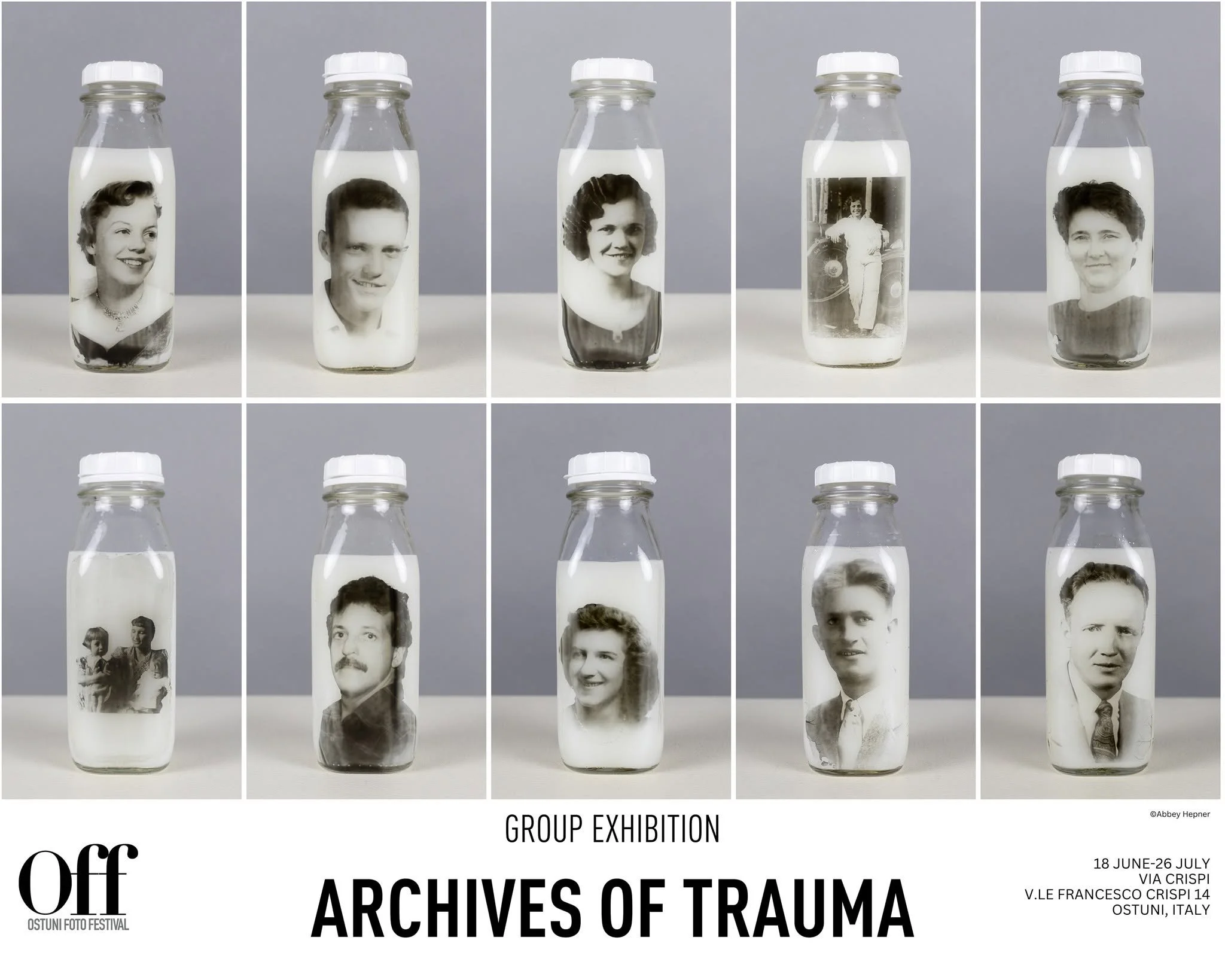 Archives of Trauma, Ostuni Photo Festival, Curated by Eleni Mouzakiti and Penelope Petsini, Via Crispi Art Space, Otsuni, Italy, 2026