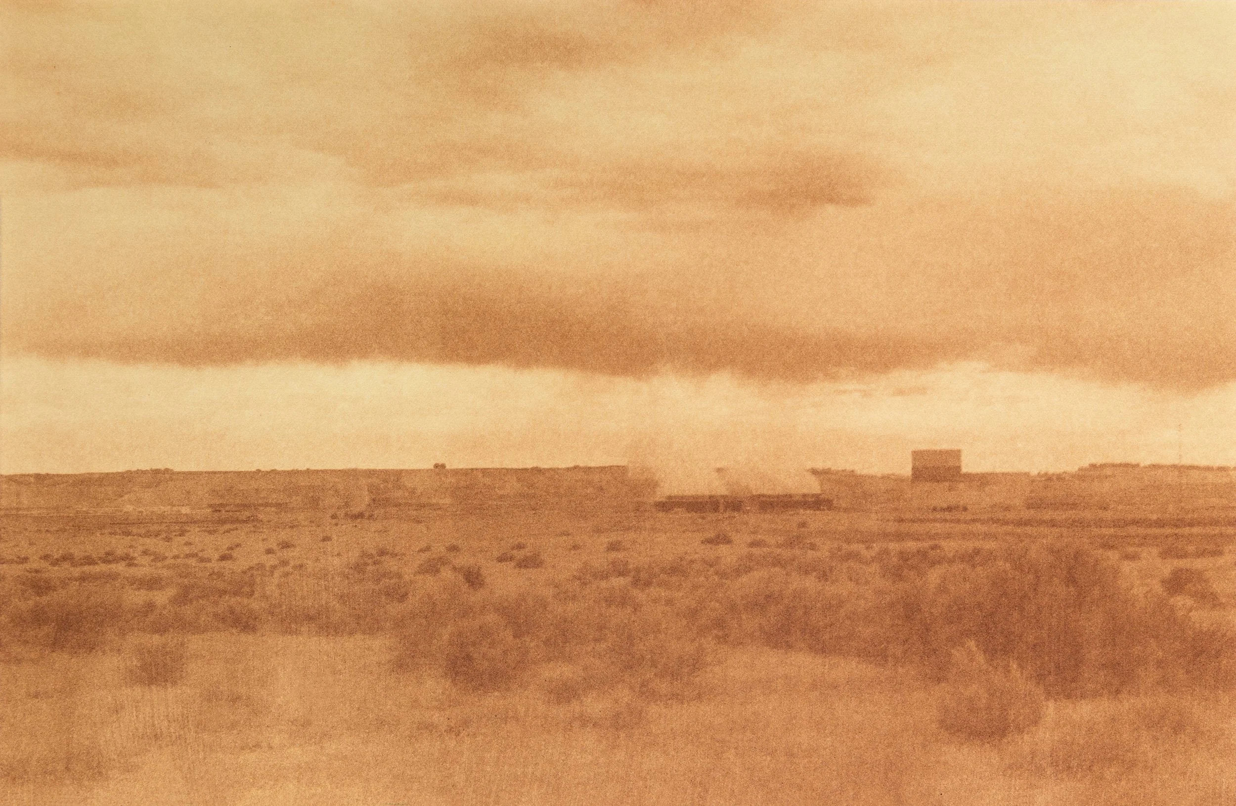 Columbia Generating Station, Hanford, Washington, Radioactive waste shipped to WIPP: 1,336,919 Gallons, Uranotype (Uranium Print), 9”x13”