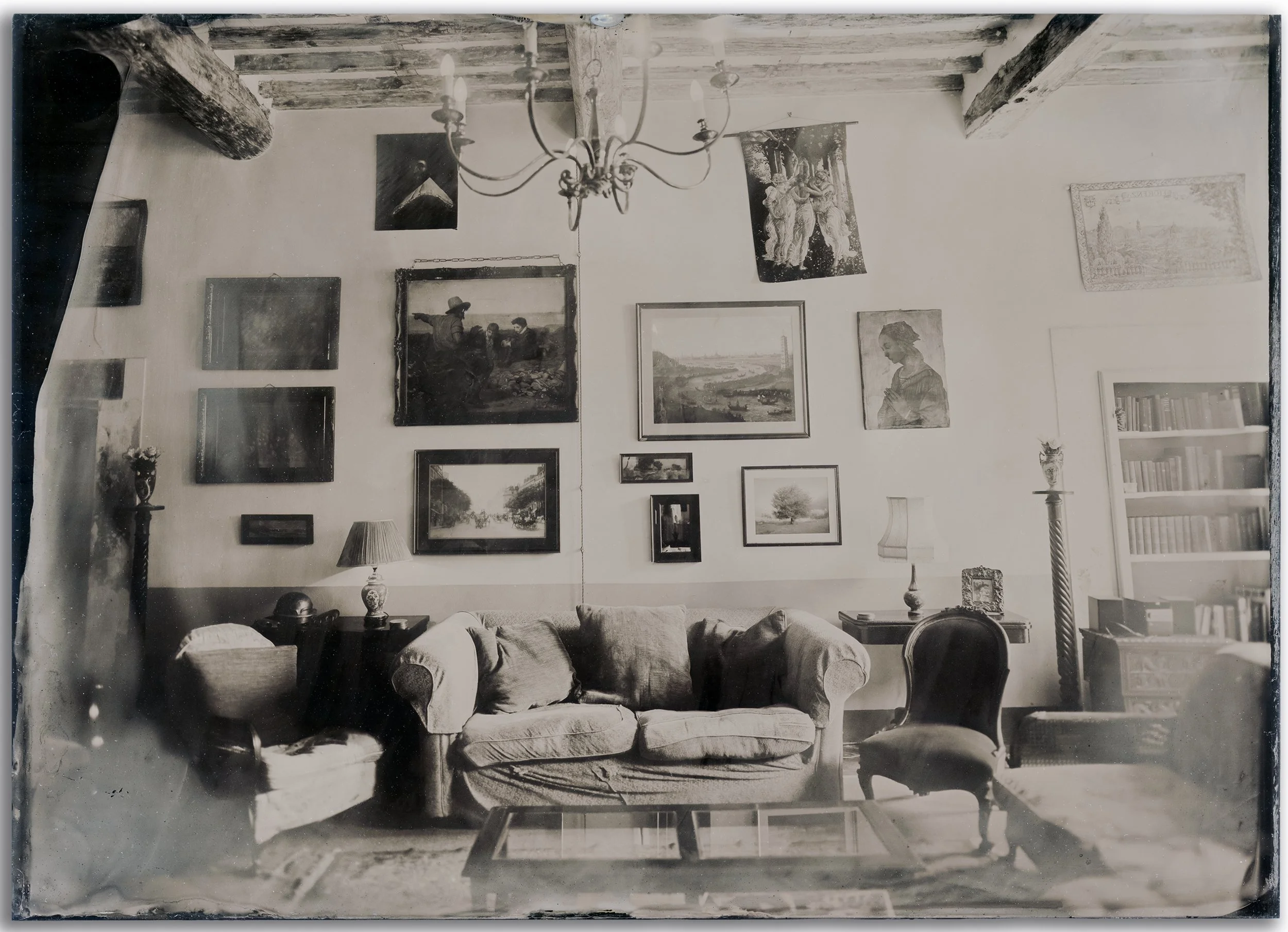 San Rocco, Italy 1, 5"x7" Wet Plate Collodion Tintype