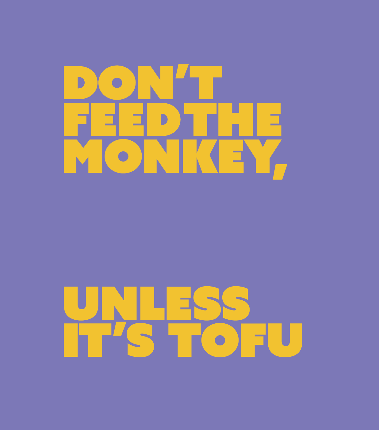 tofu monkey branding by denver design