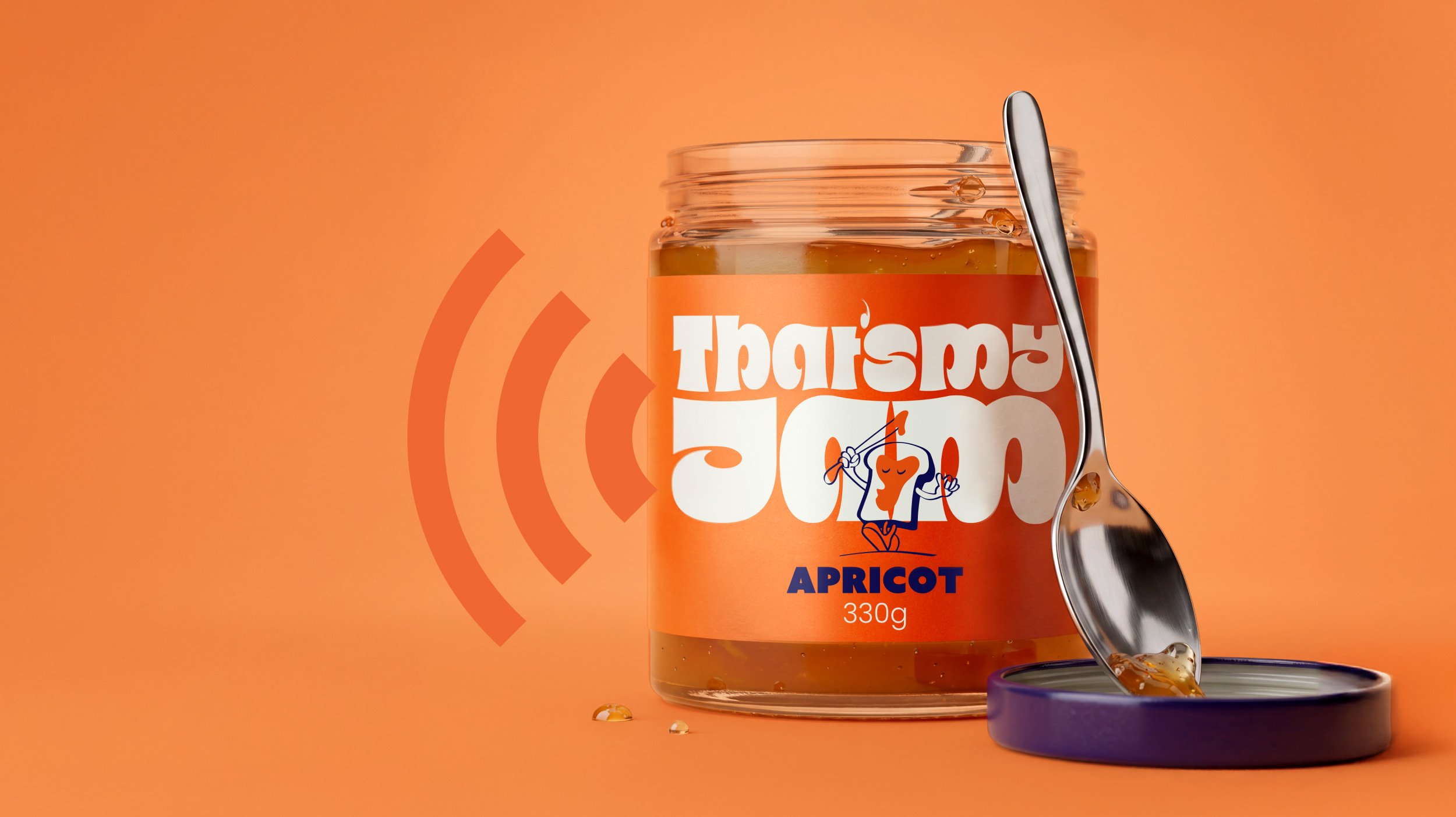 Jam food branding design packaging by denver design sydney