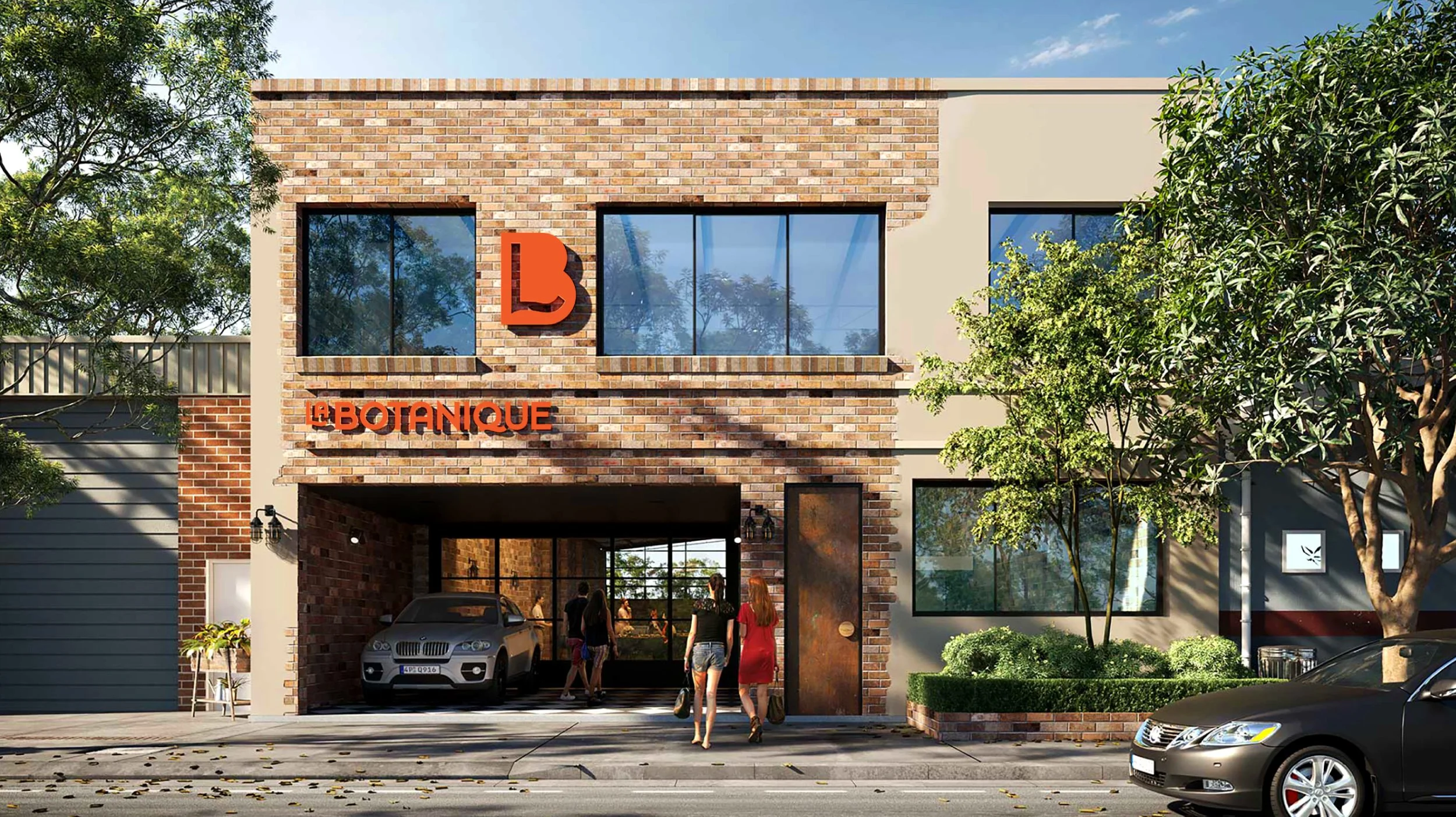 LaBotanique branding design by denver design sydney