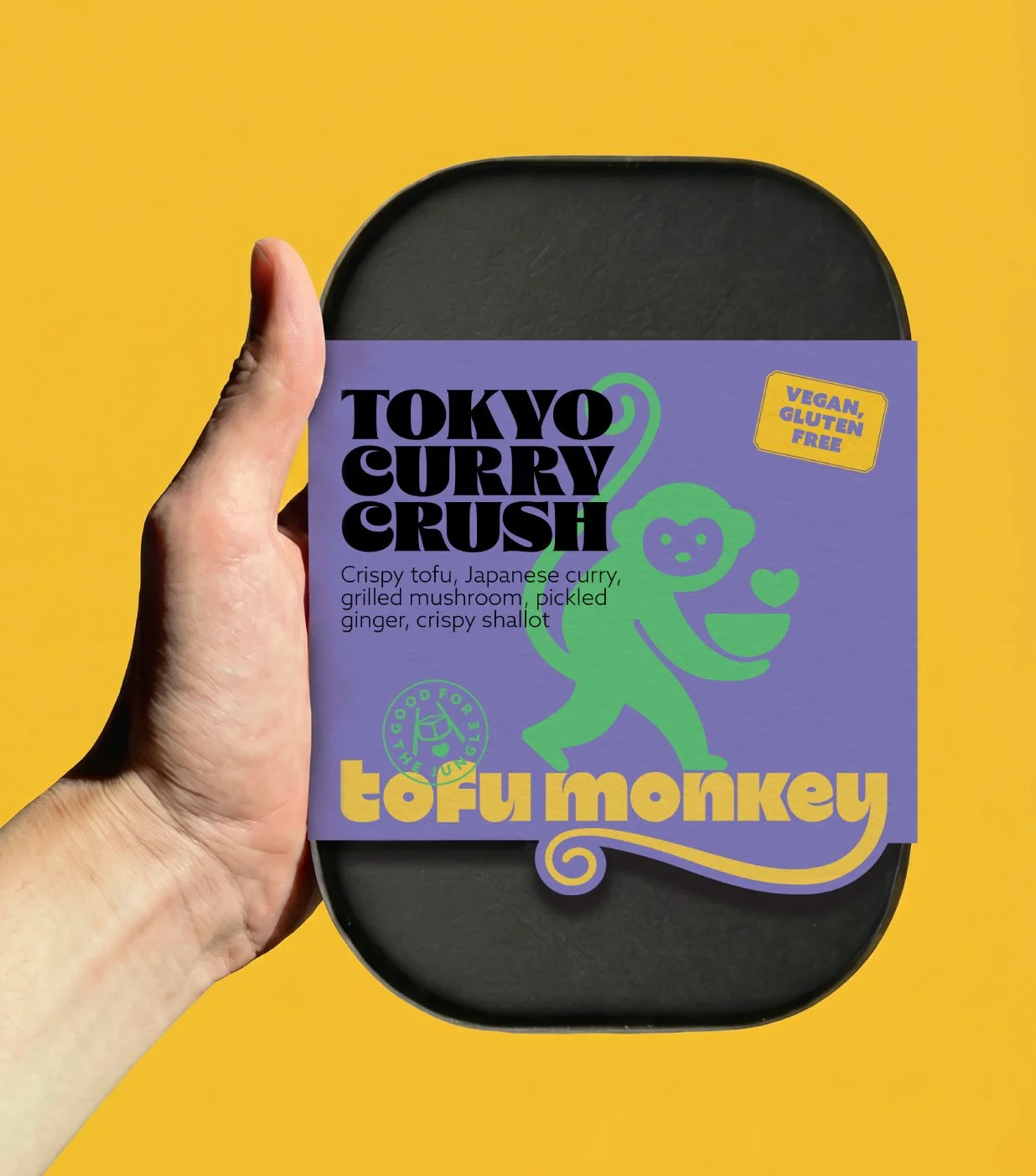 tofu monkey branding by denver design