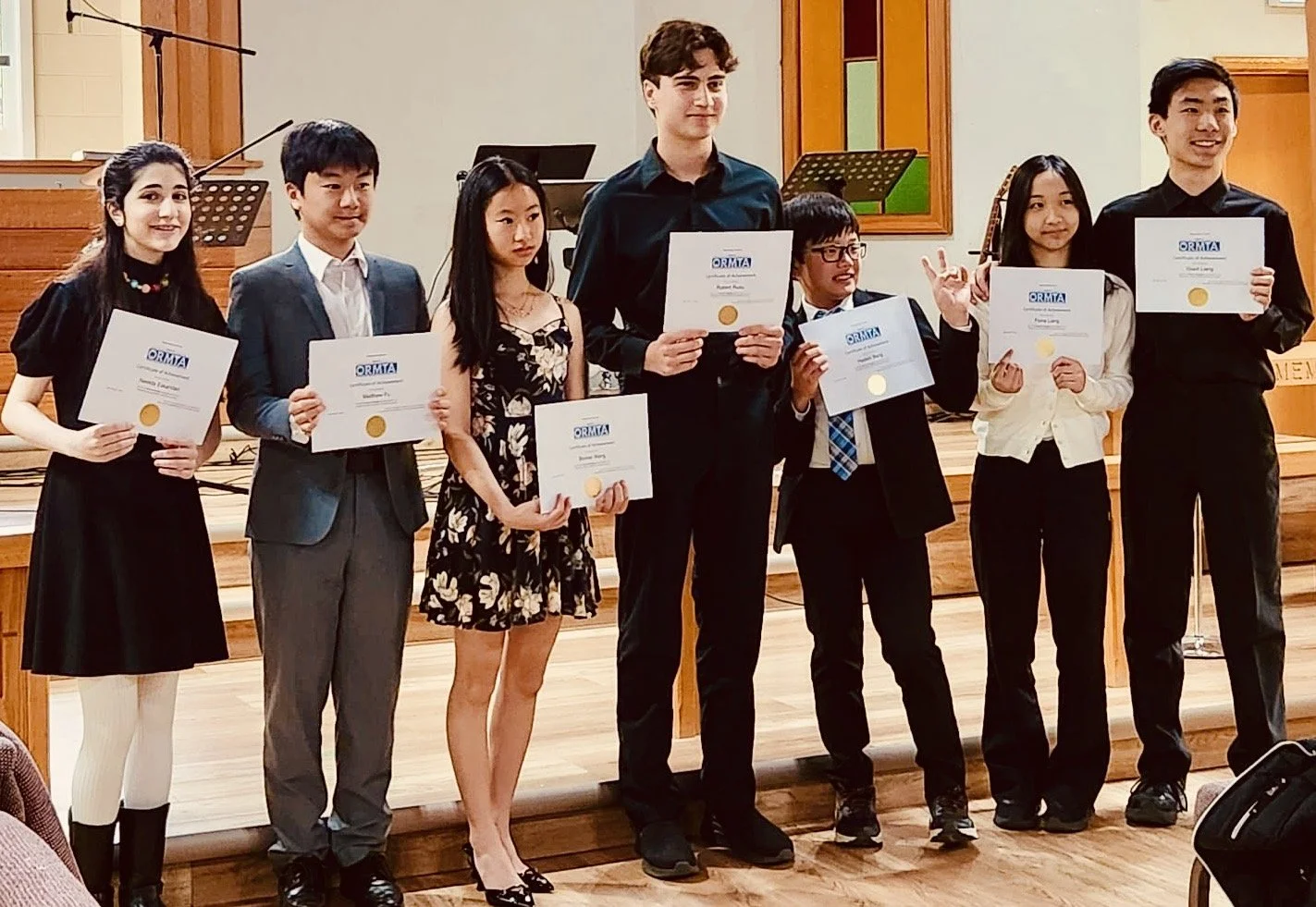 2025 ORMTA Piano Awards