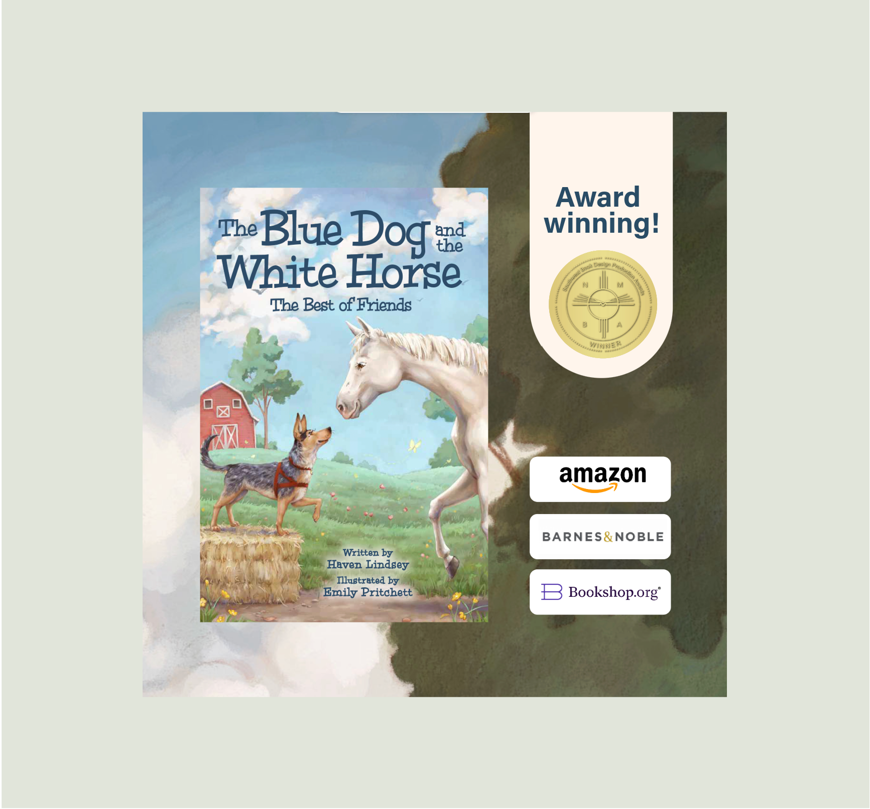 The Blue Dog and the White Horse