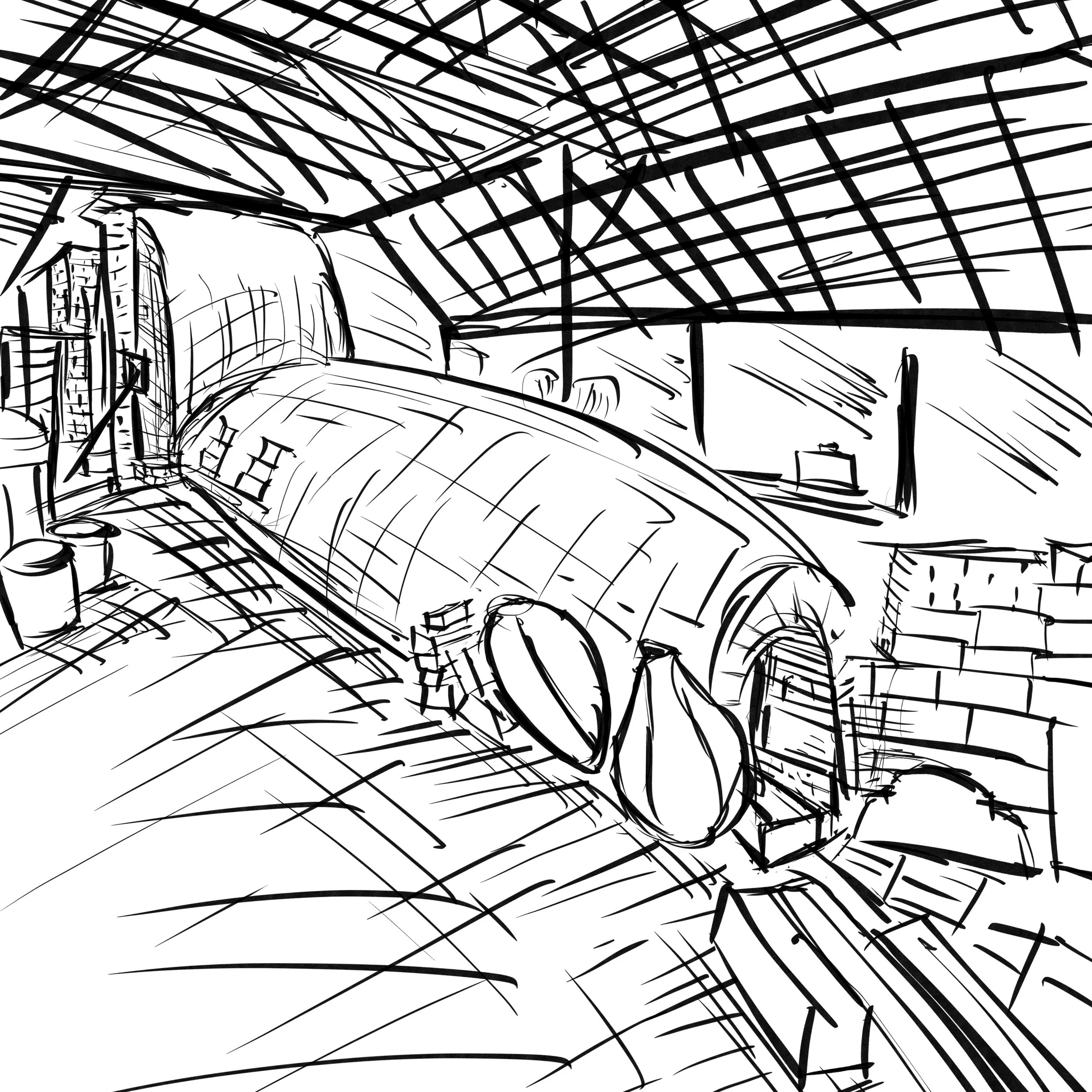 Studio Touya Noborigama, Digital Sketch, 2025
