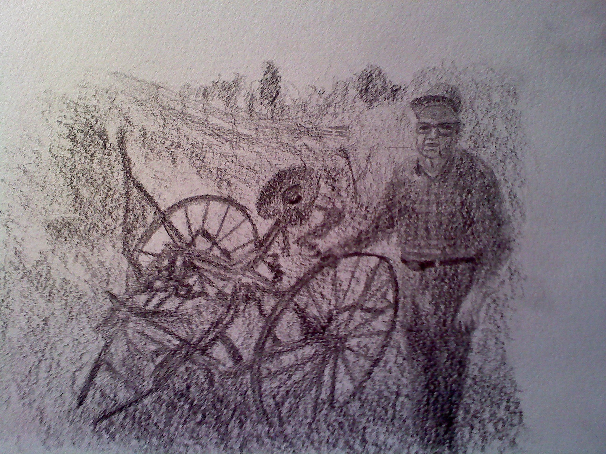Pa, Graphite, 2011