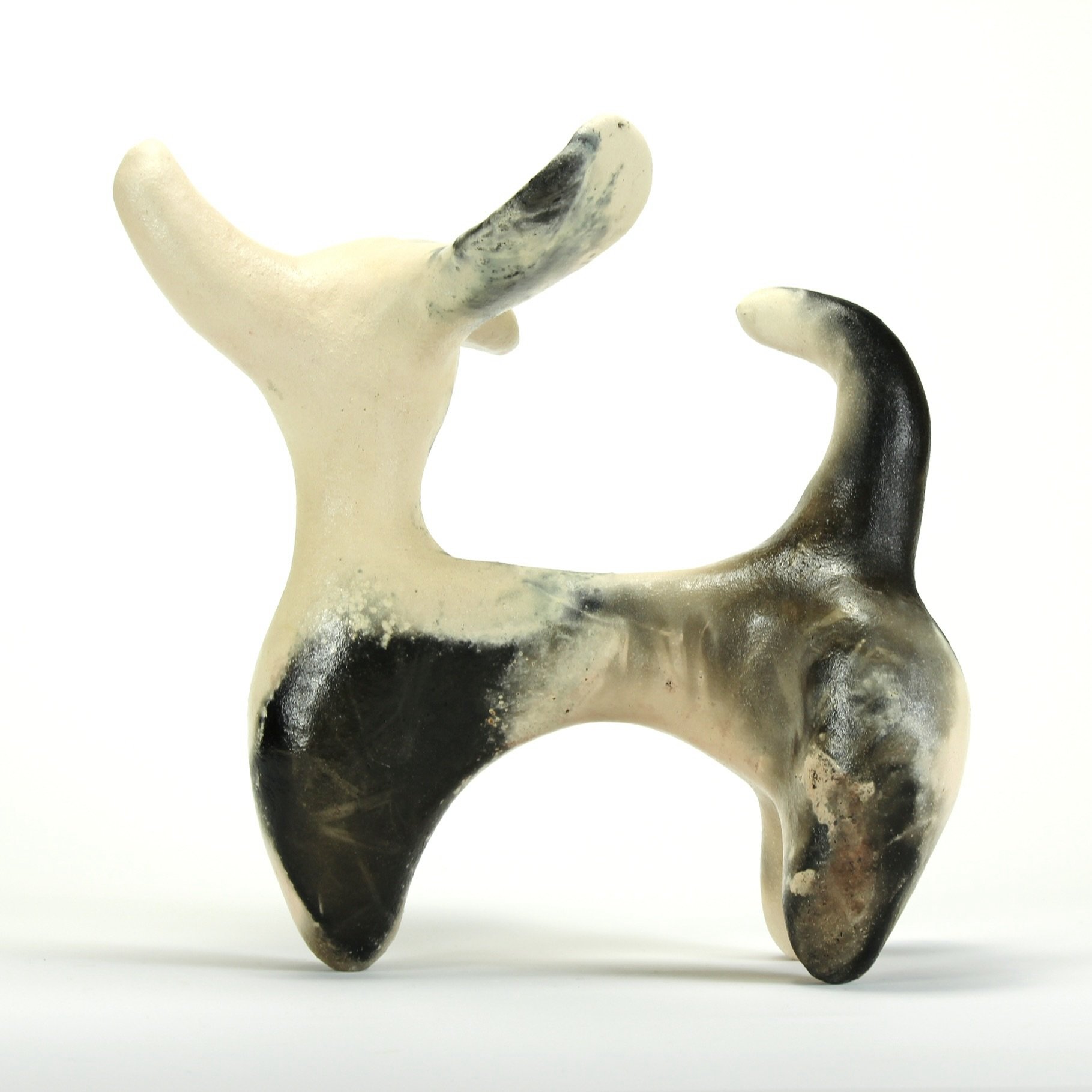 PATCHES, 2025, coil-built stoneware, 16.25” x 13.5” x 16.75”
