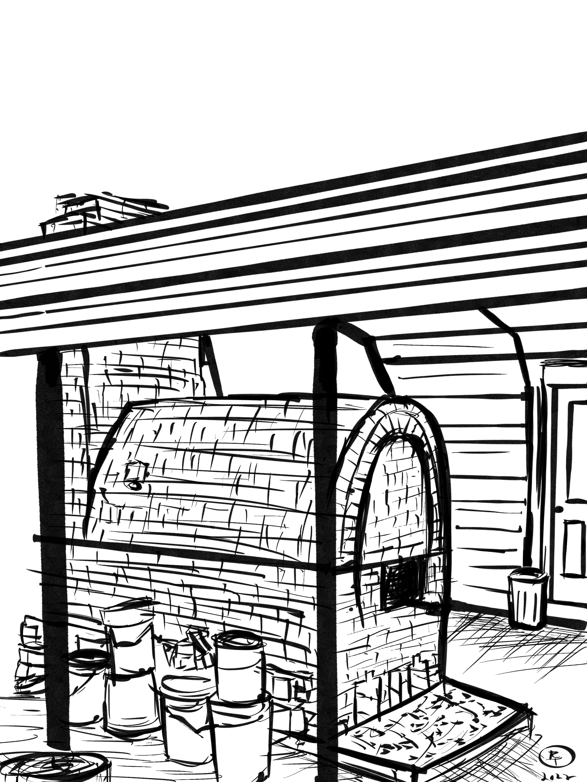 Brinsleygama 1.0, Digital Sketch, 2024