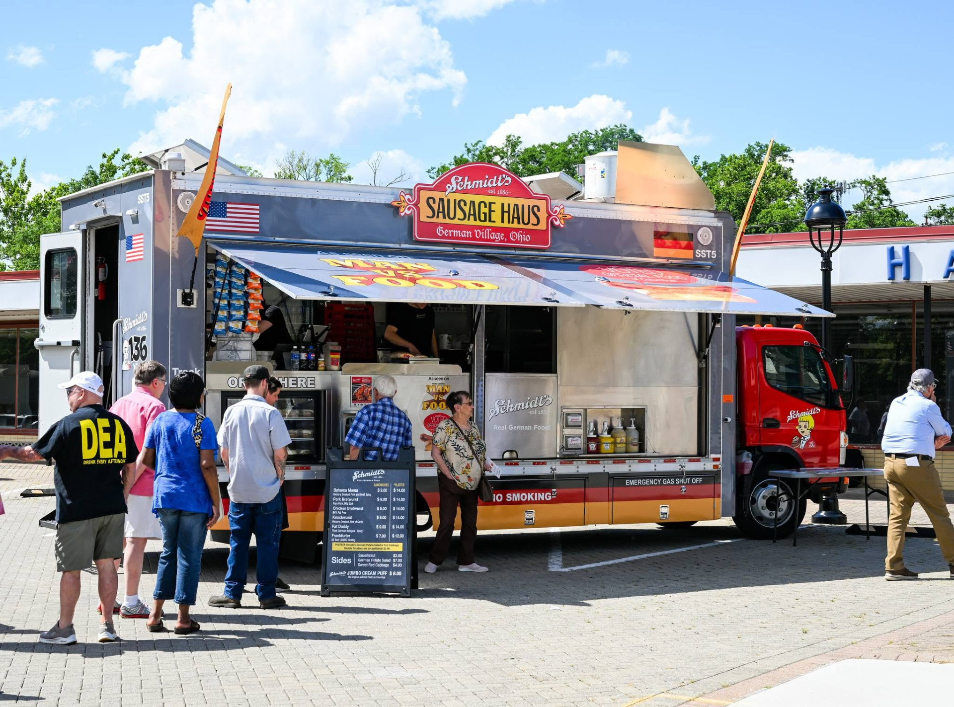 Schmidts sausage truck junction moto show & food truck festival