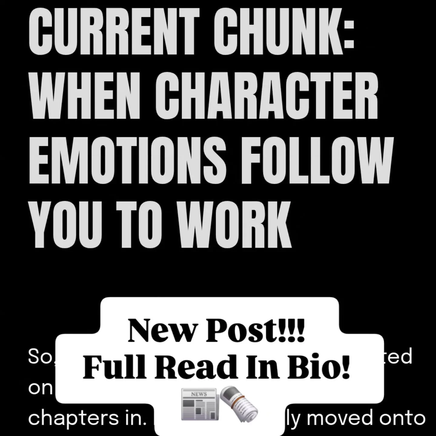 ​From 26 chapters to 31! 🚀 The progress is real, but moving onto this next chunk of the book has been an emotional rollercoaster.
​I just posted a new blog update about how this section completely rerouted itself from my original draft, and how hard