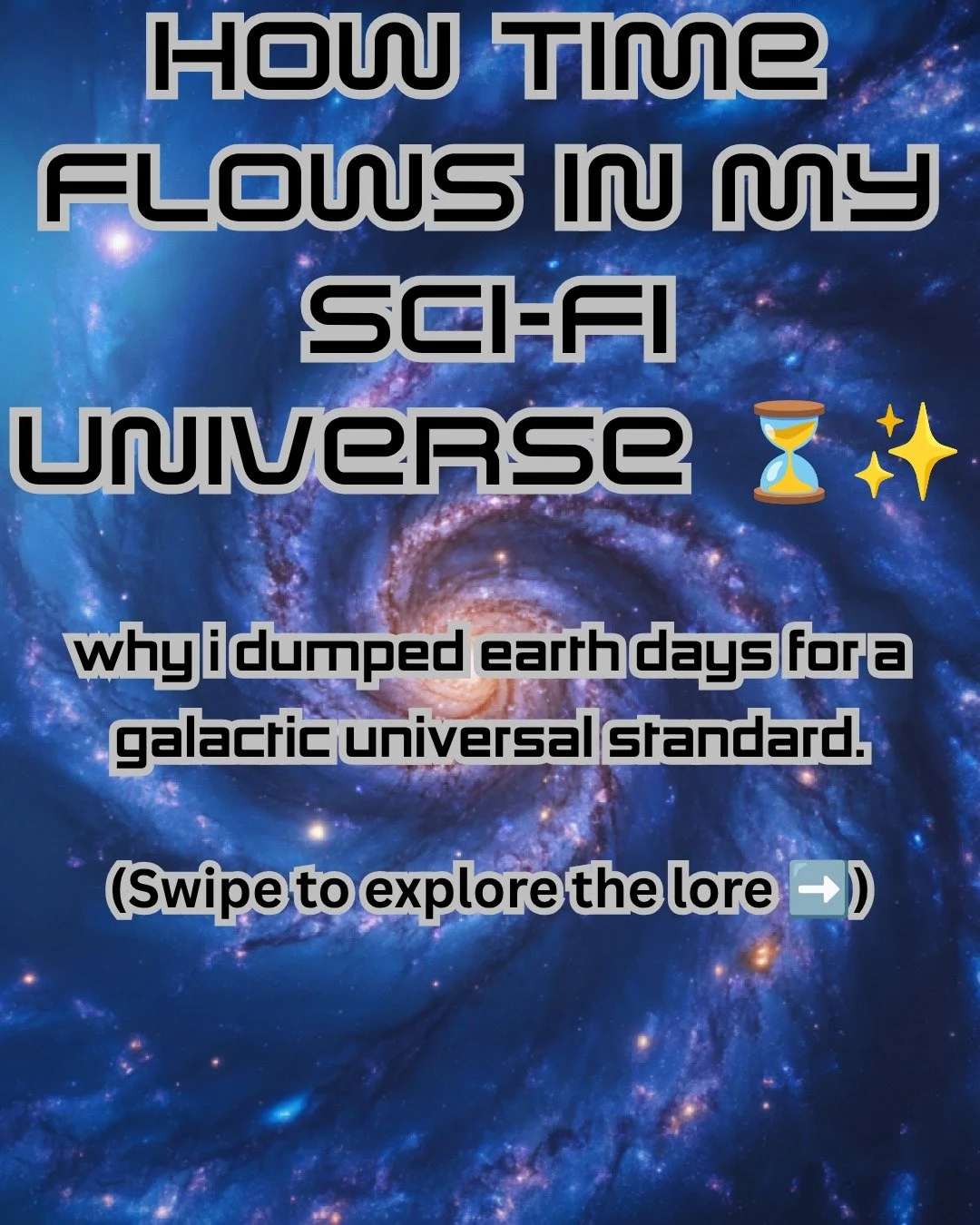 Today marks a huge milestone for my sci-fi universe&mdash;the very first official lore unveiling! 🌌✨

When writing an interstellar story, one of the biggest challenges is time. How do worlds across the galaxy sync up when every planet rotates differ