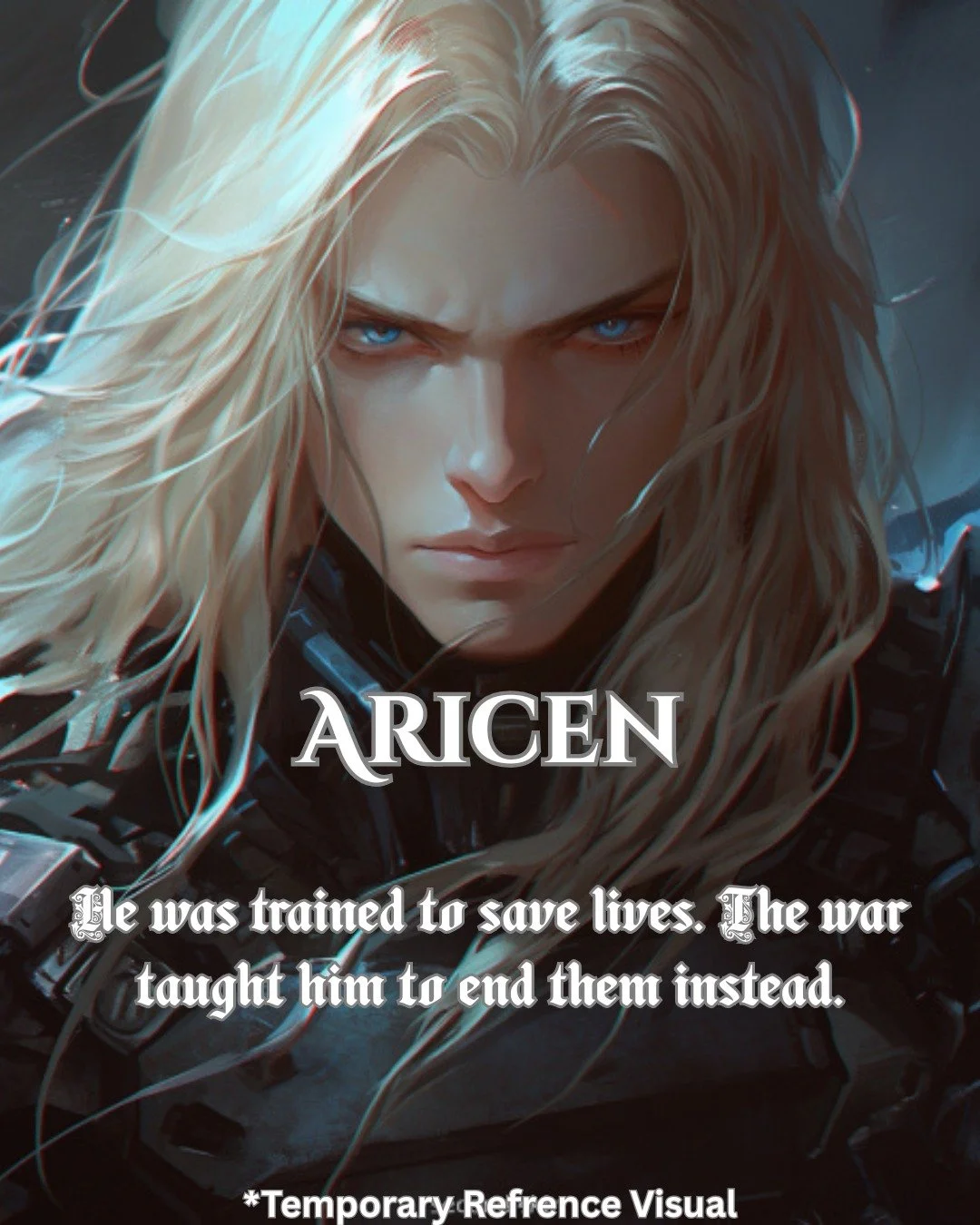 Meet Aricen &mdash; prince of Pleiada, though almost no one knows it yet.

Before any of this, he was training to be a healer. Then an invasion took his parents when he was six, and he spent the next twelve years being raised quietly, out of the publ