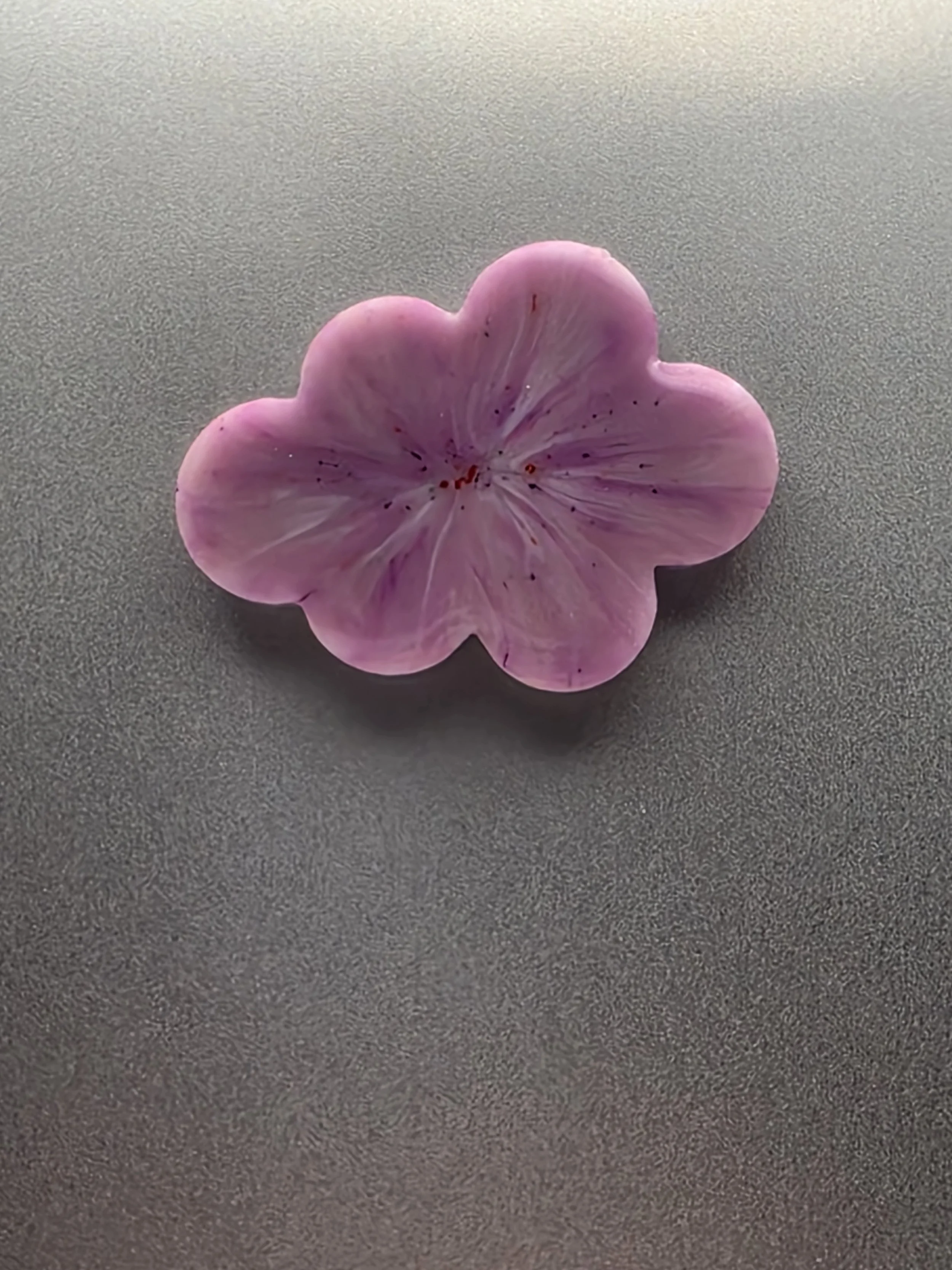 Purple Swirl Cloud Magnet