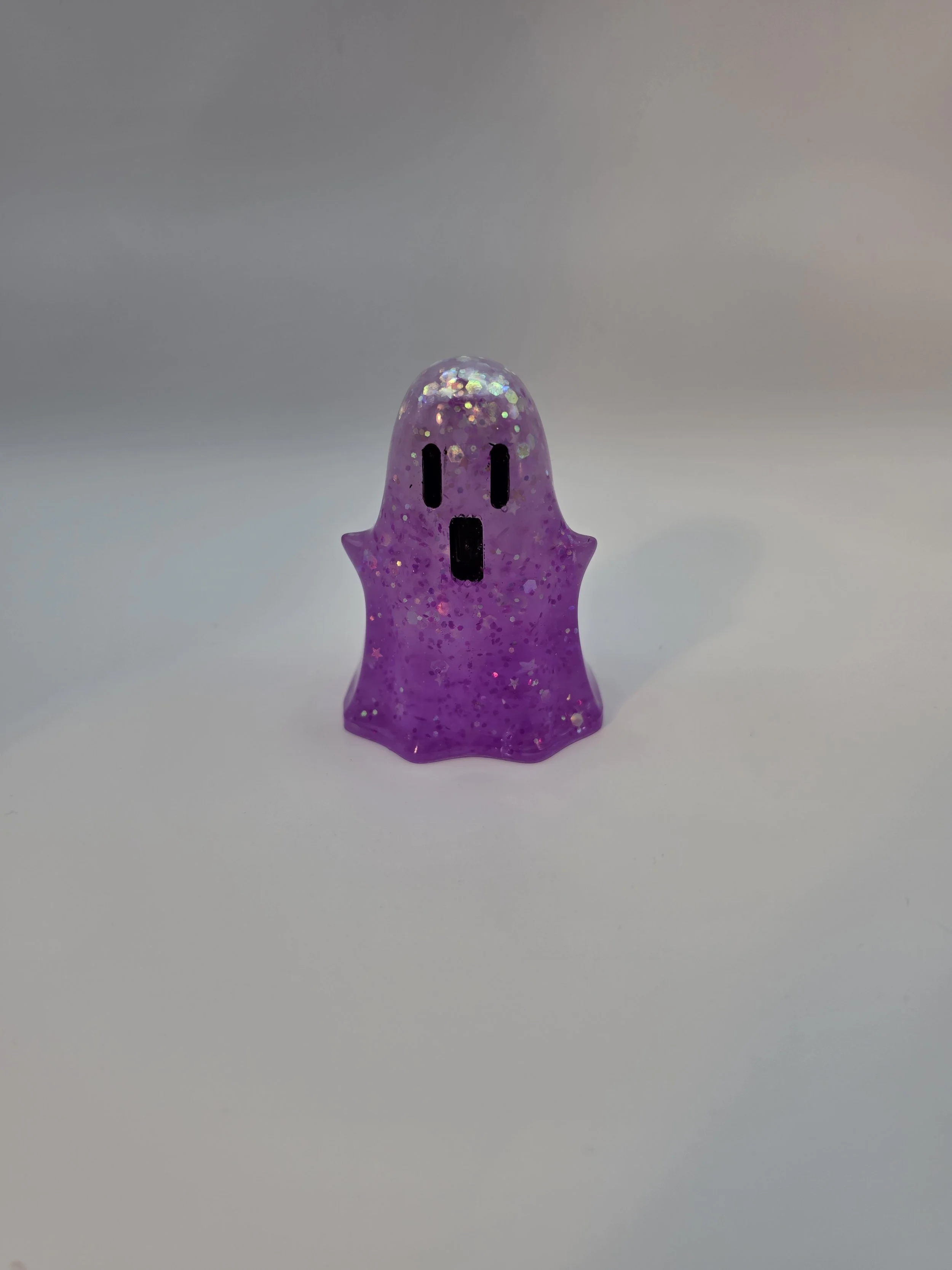 Glow in the Dark Glitter Purple Surprise Ghost