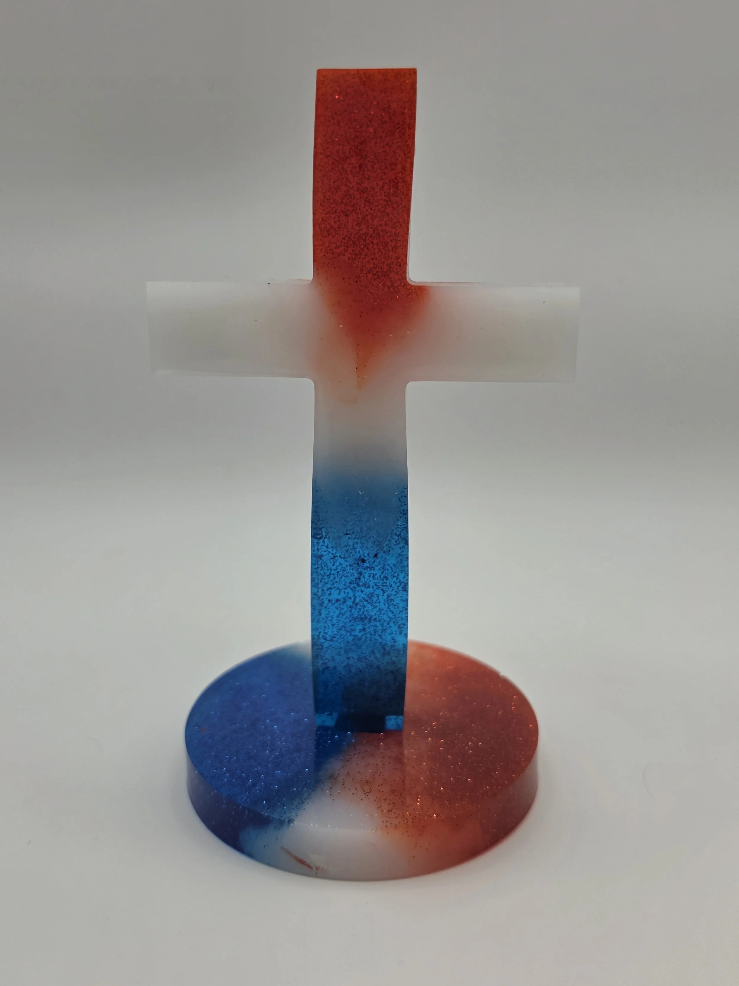 Red, White, & Blue Cross