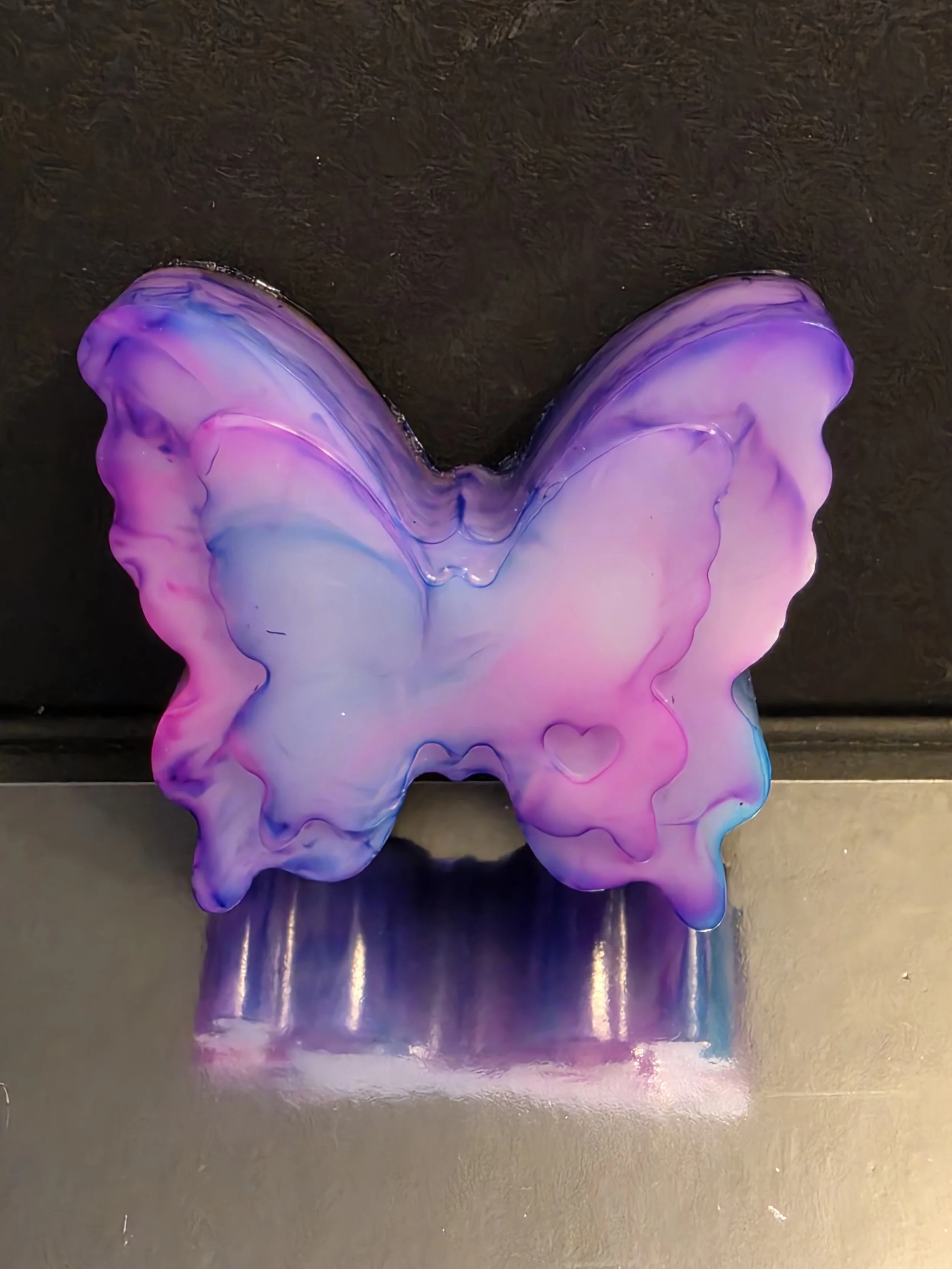 Small Purple, Pink, & Blue Butterfly