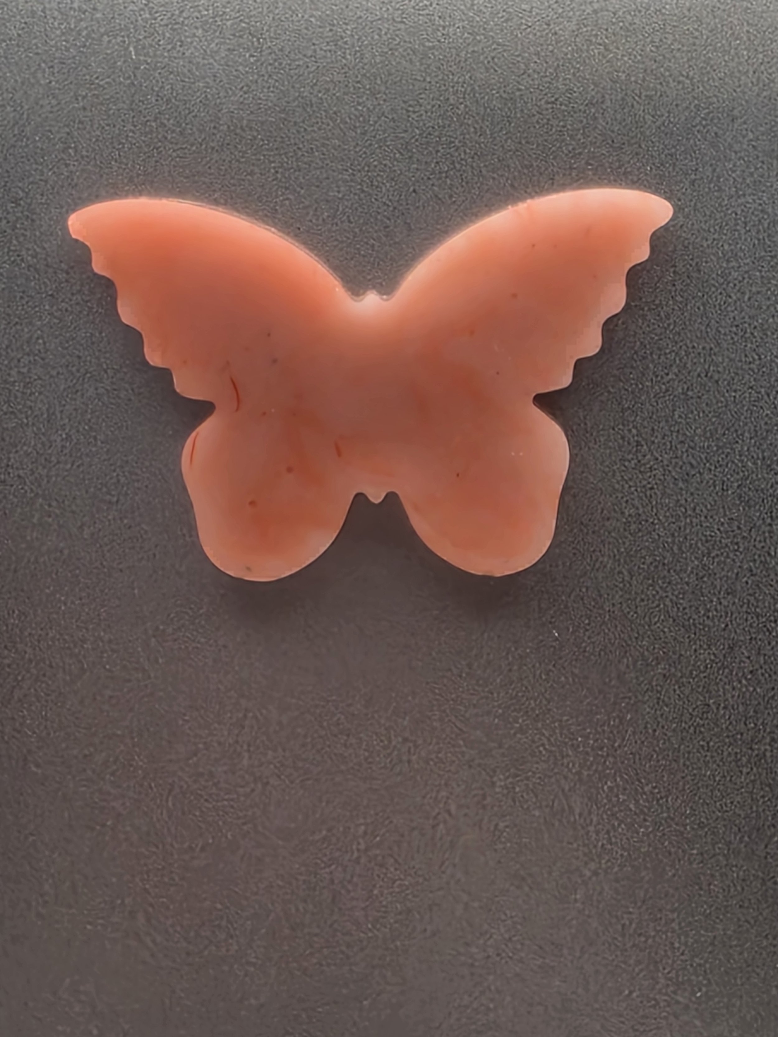 Peach Butterfly Magnet