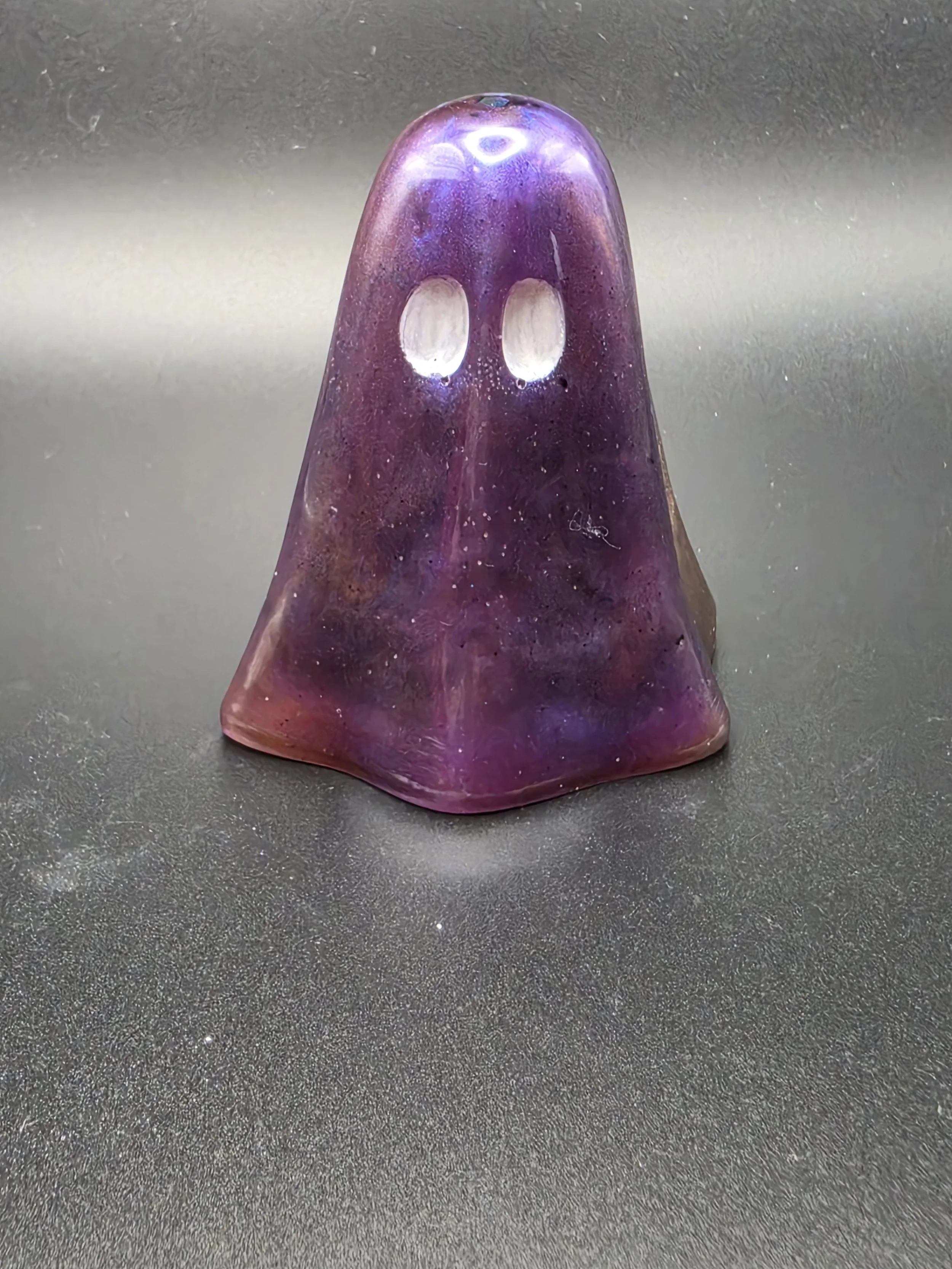 Purple & Orange Marble Ghost
