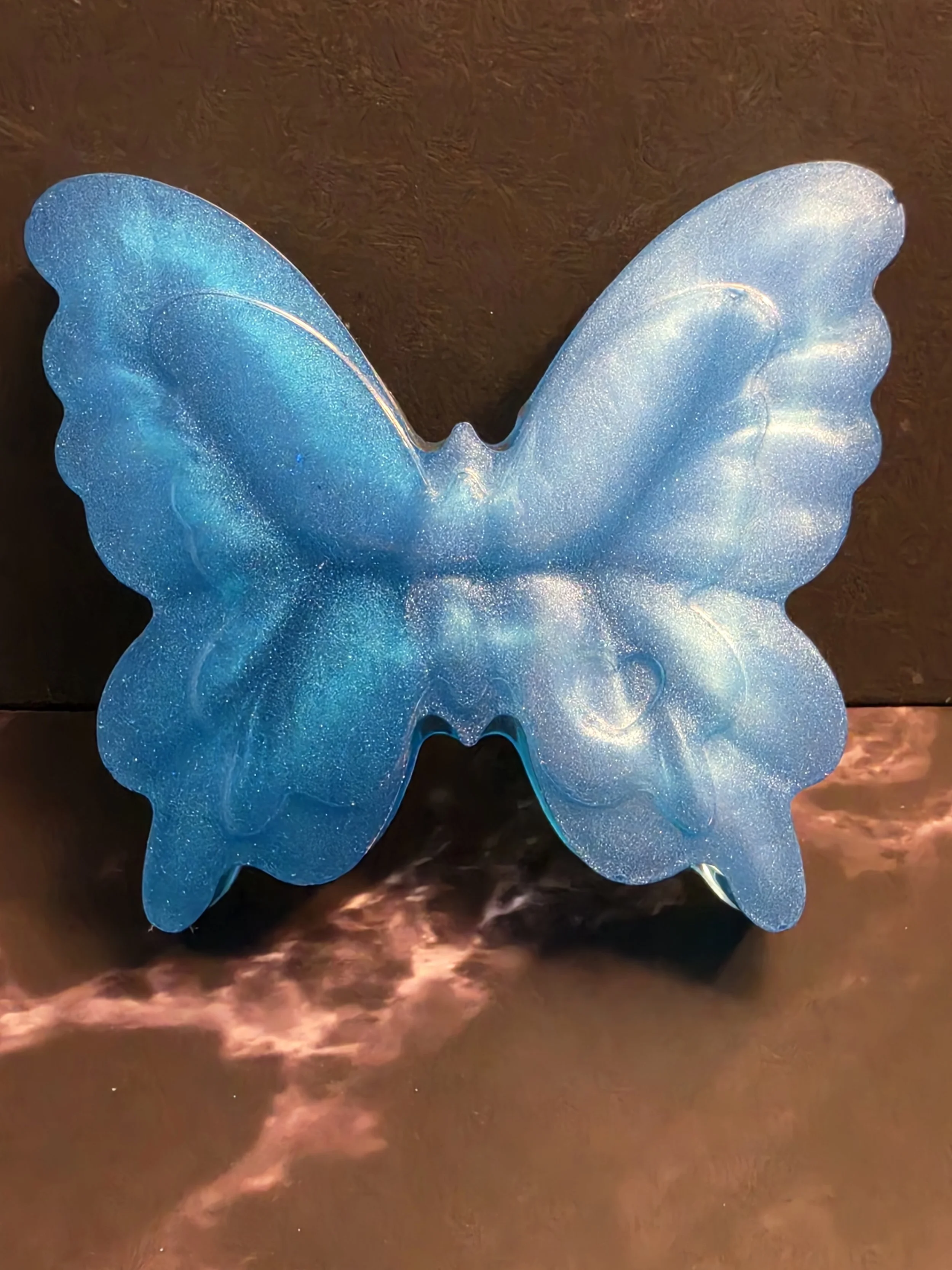 Medium Two-toned Blue Butterfly
