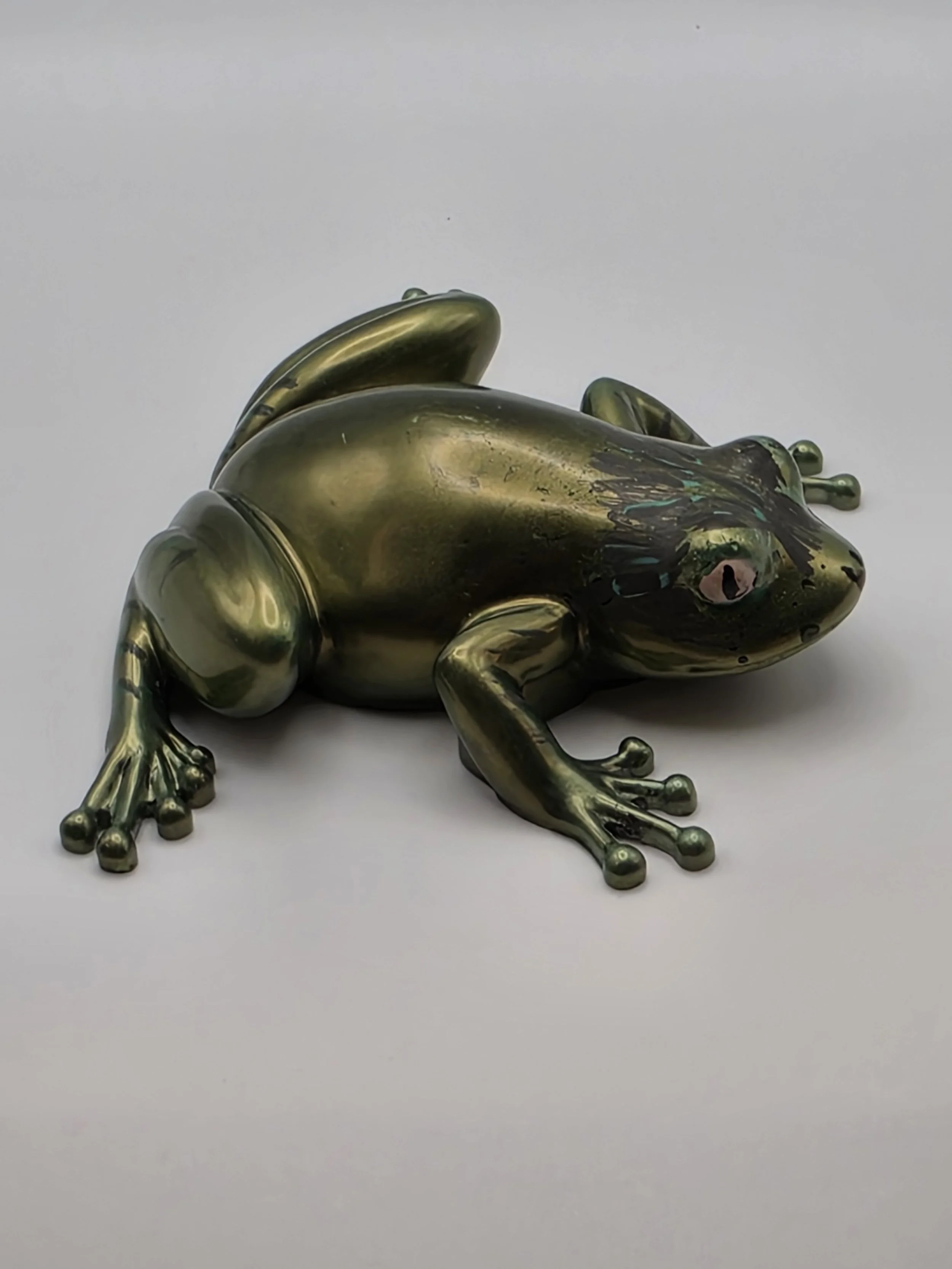Green Chameleon Frog