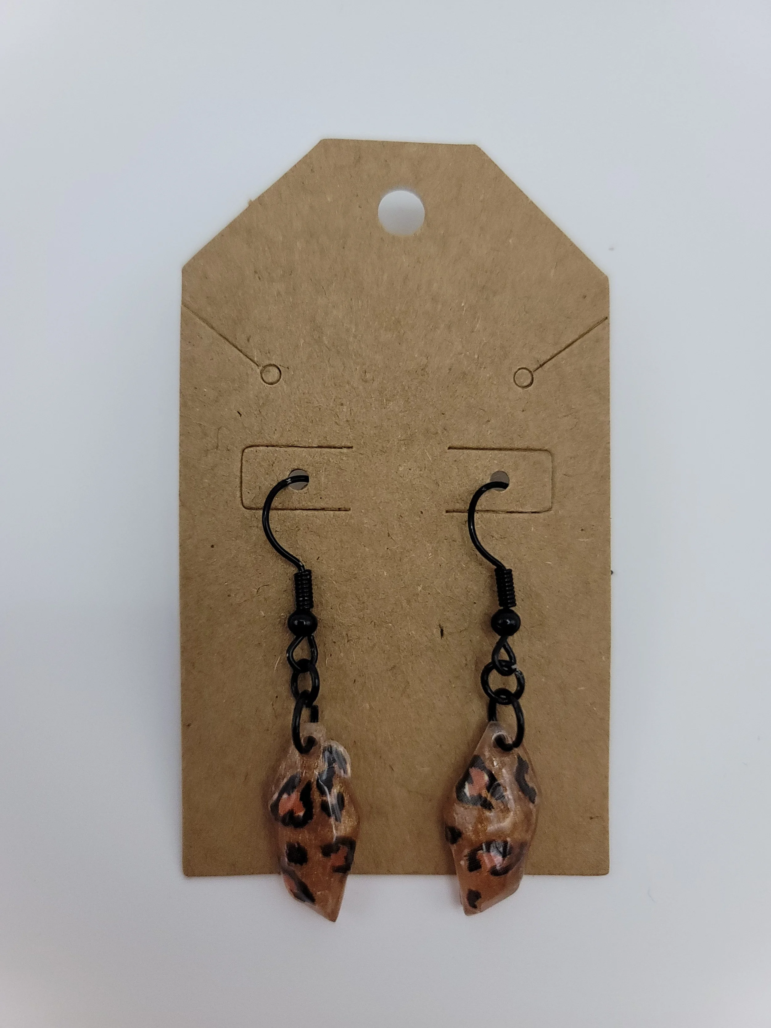 Cheetah Drop Earrings