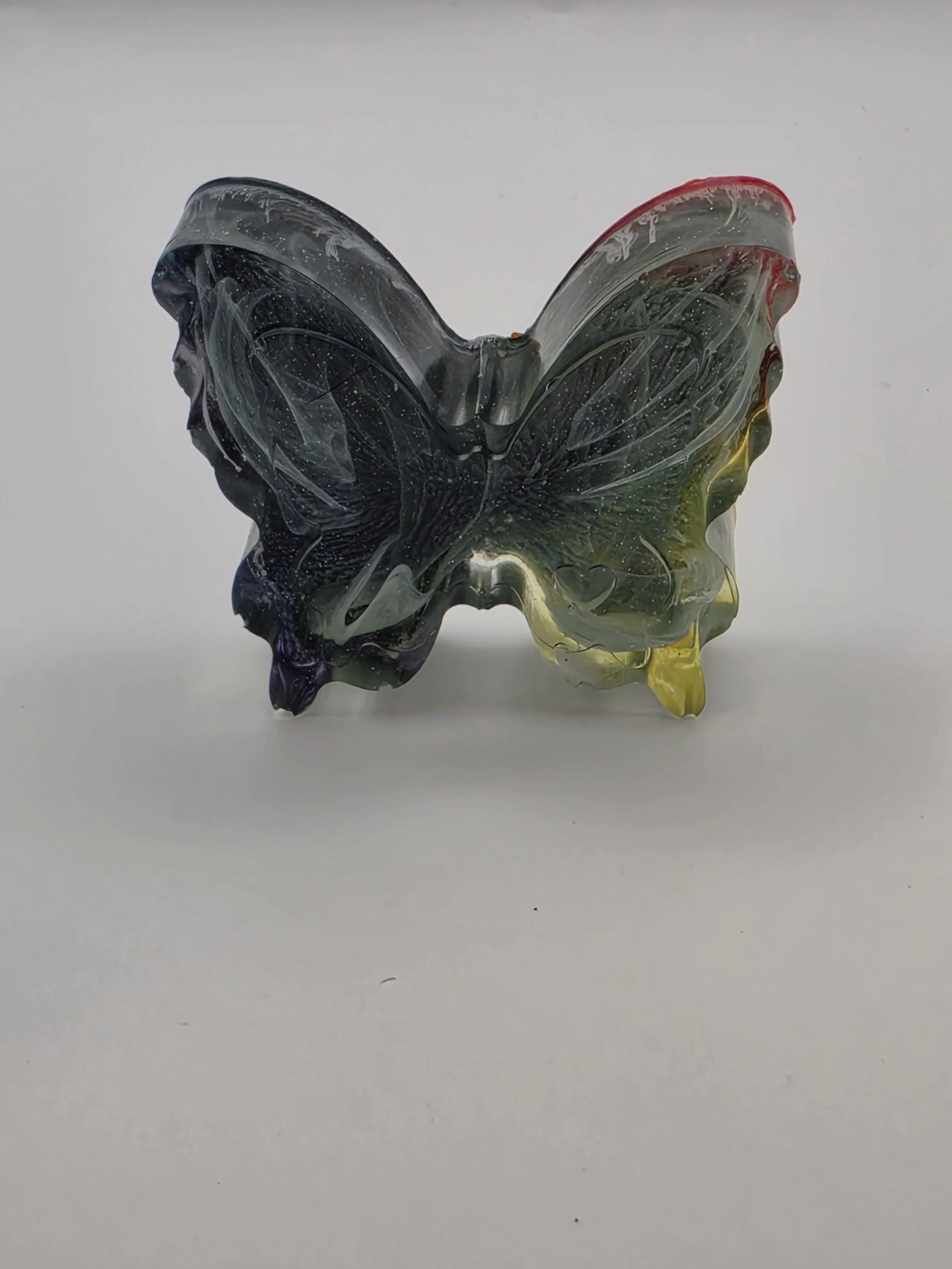 Small Rainbow Swirl Butterfly