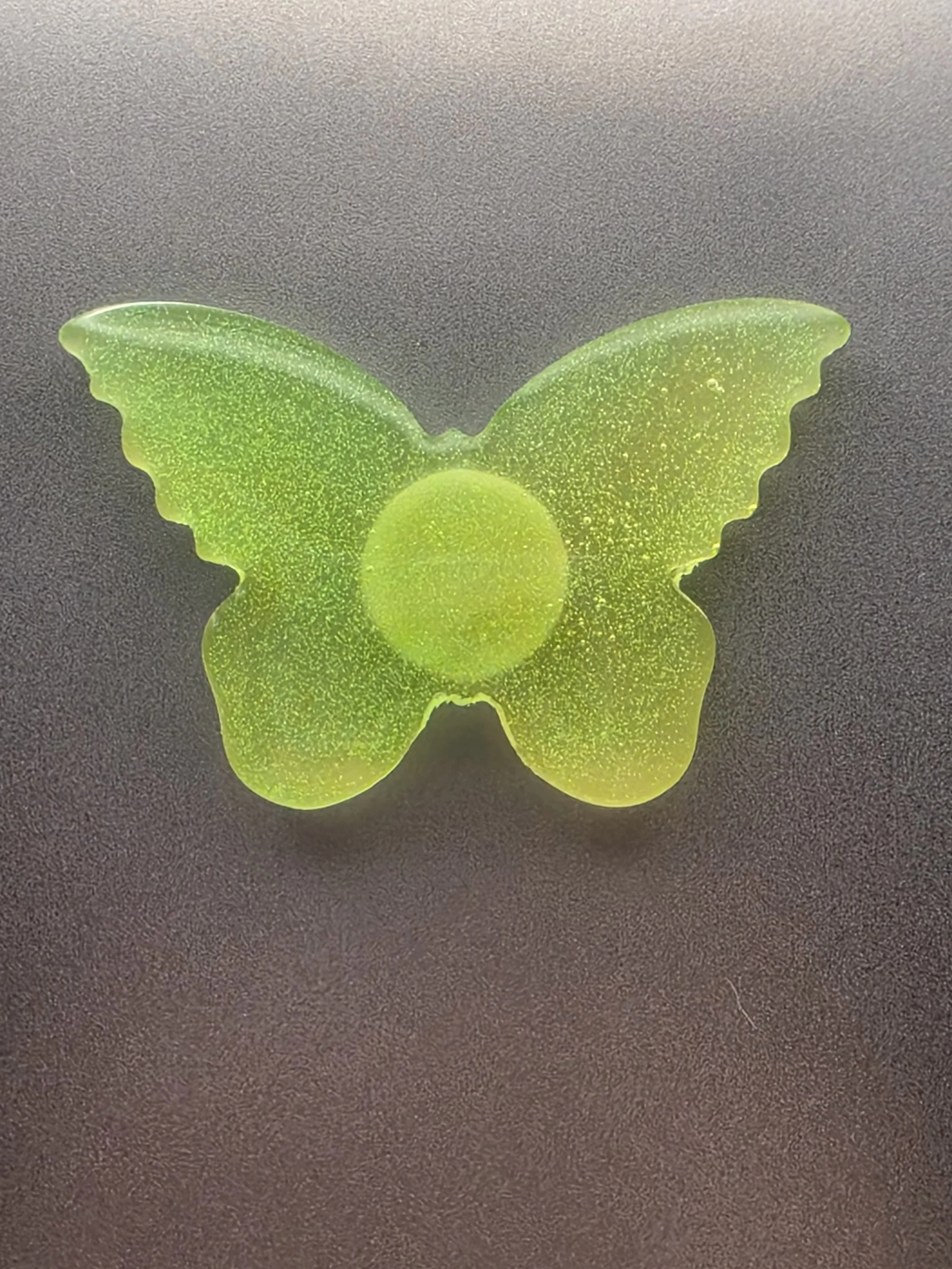Green Glow In The Dark Butterfly Magnet