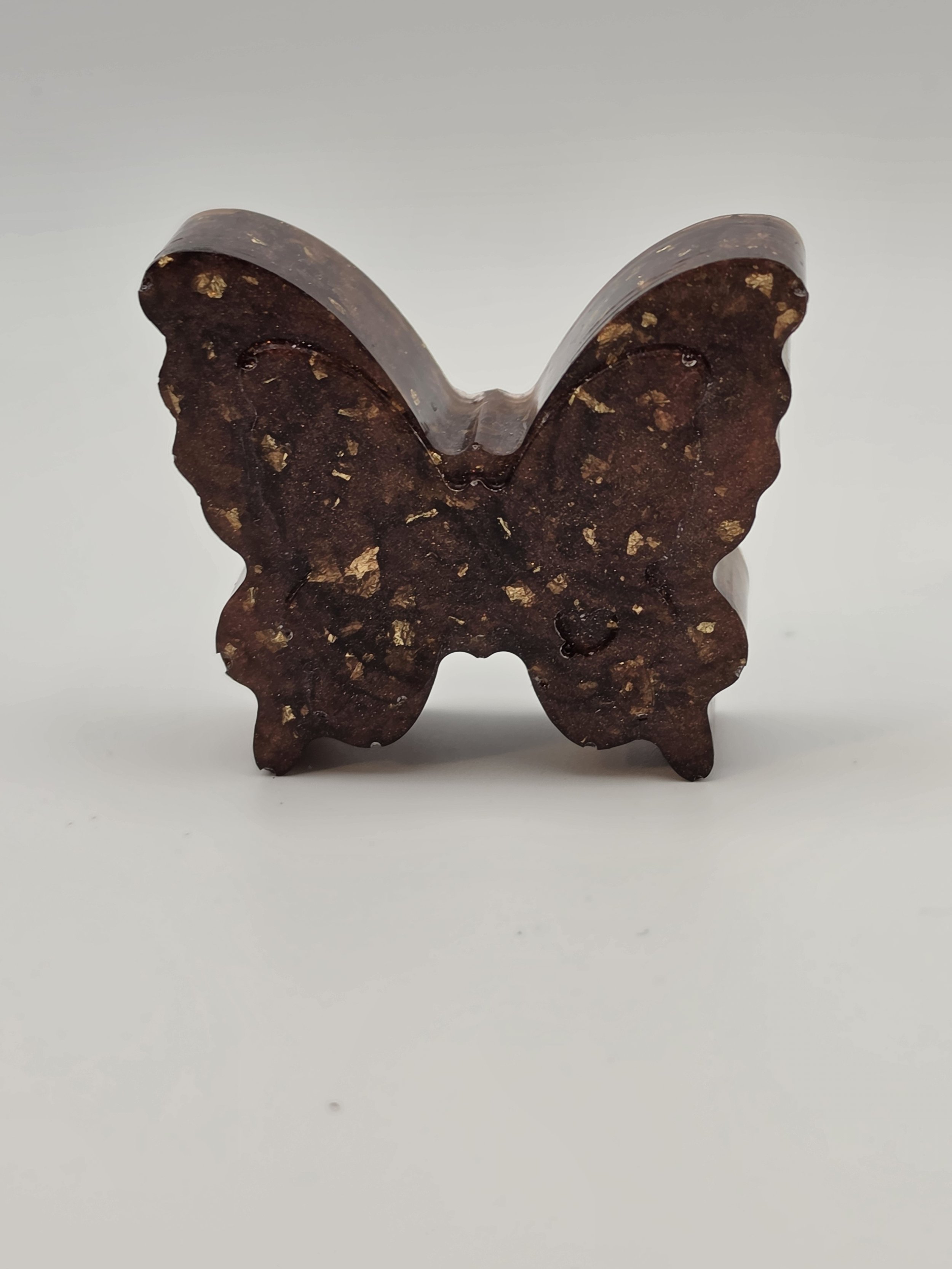 Small Wine with Gold Flakes Butterfly