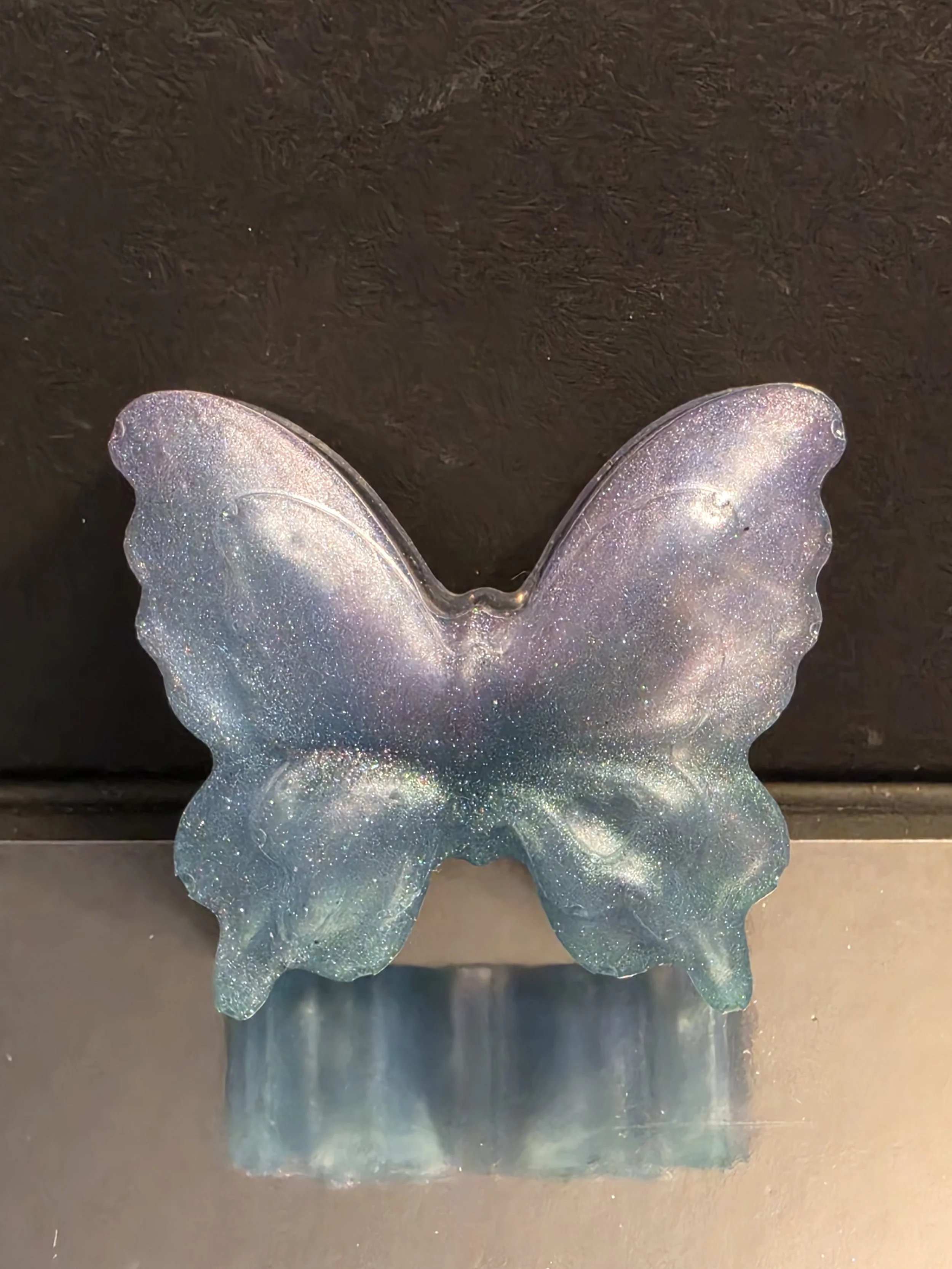 Small Blue & Purple Sparkle Butterfly