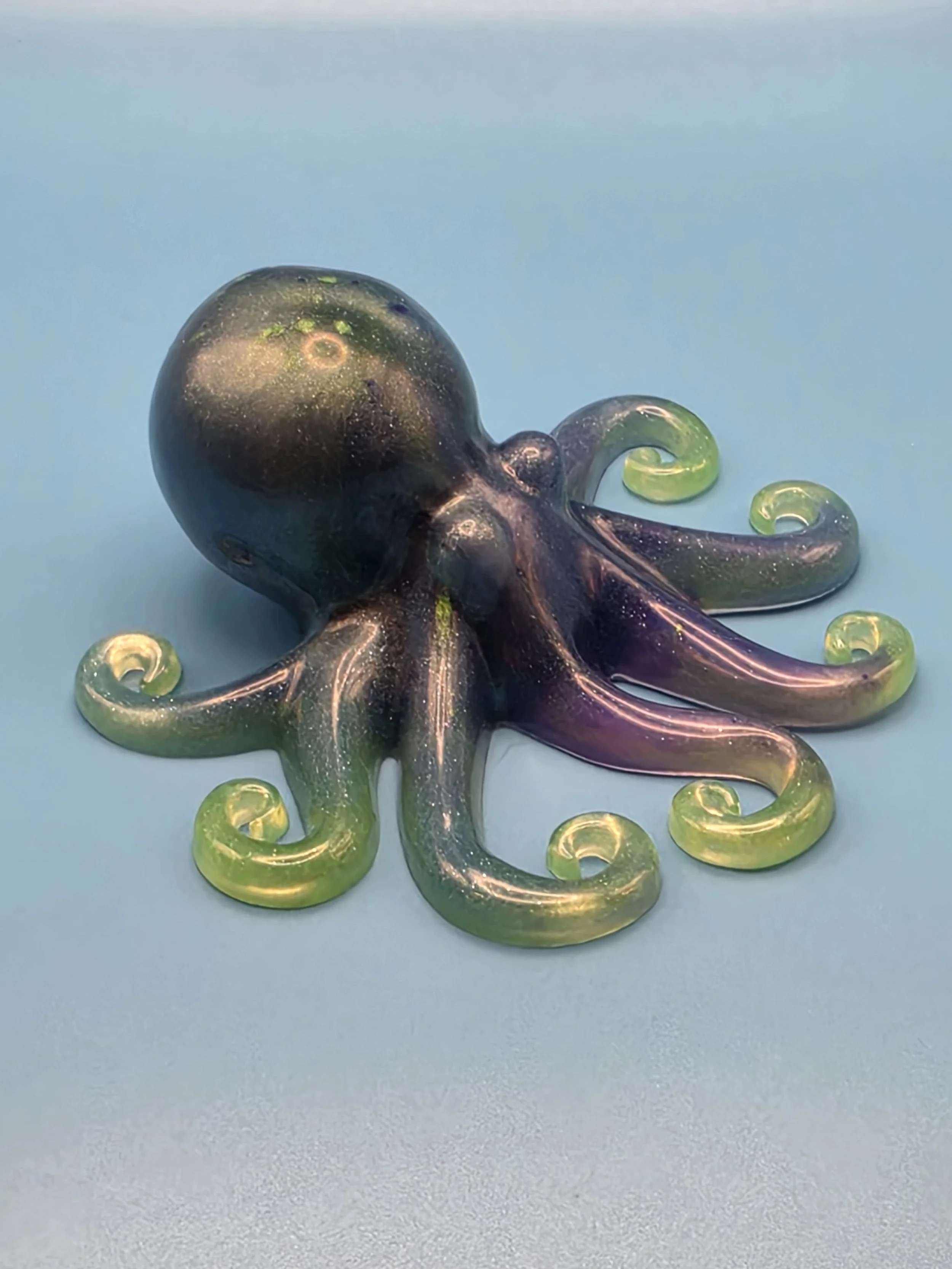 Blue & Green Octopus