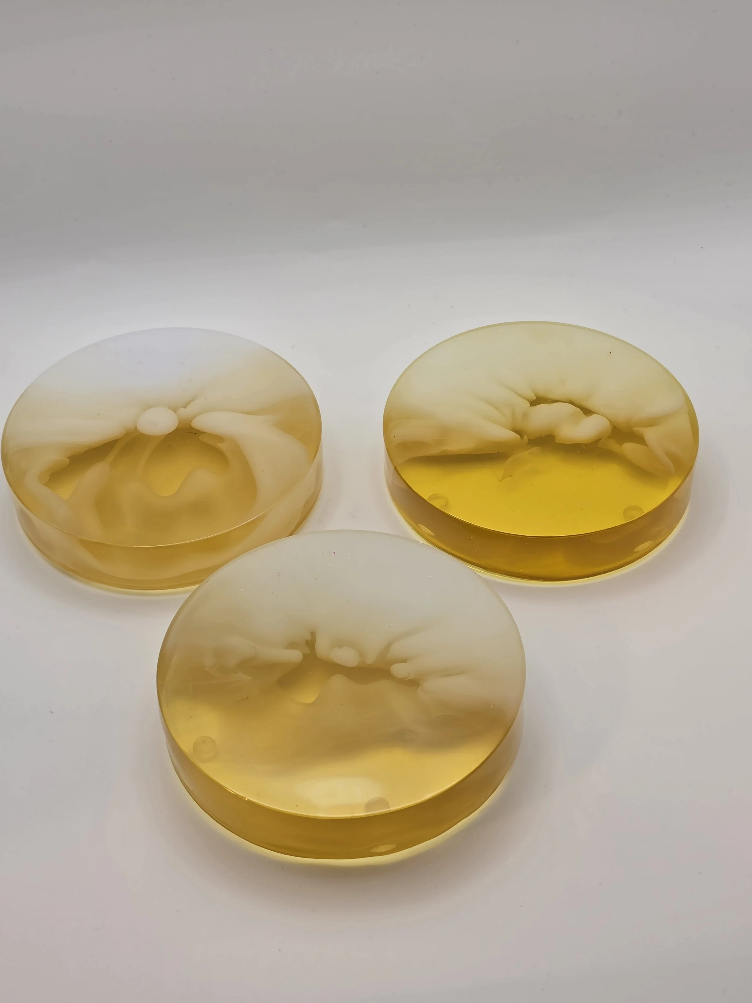 Beer Mug Inspired Disc Coasters Set of 3