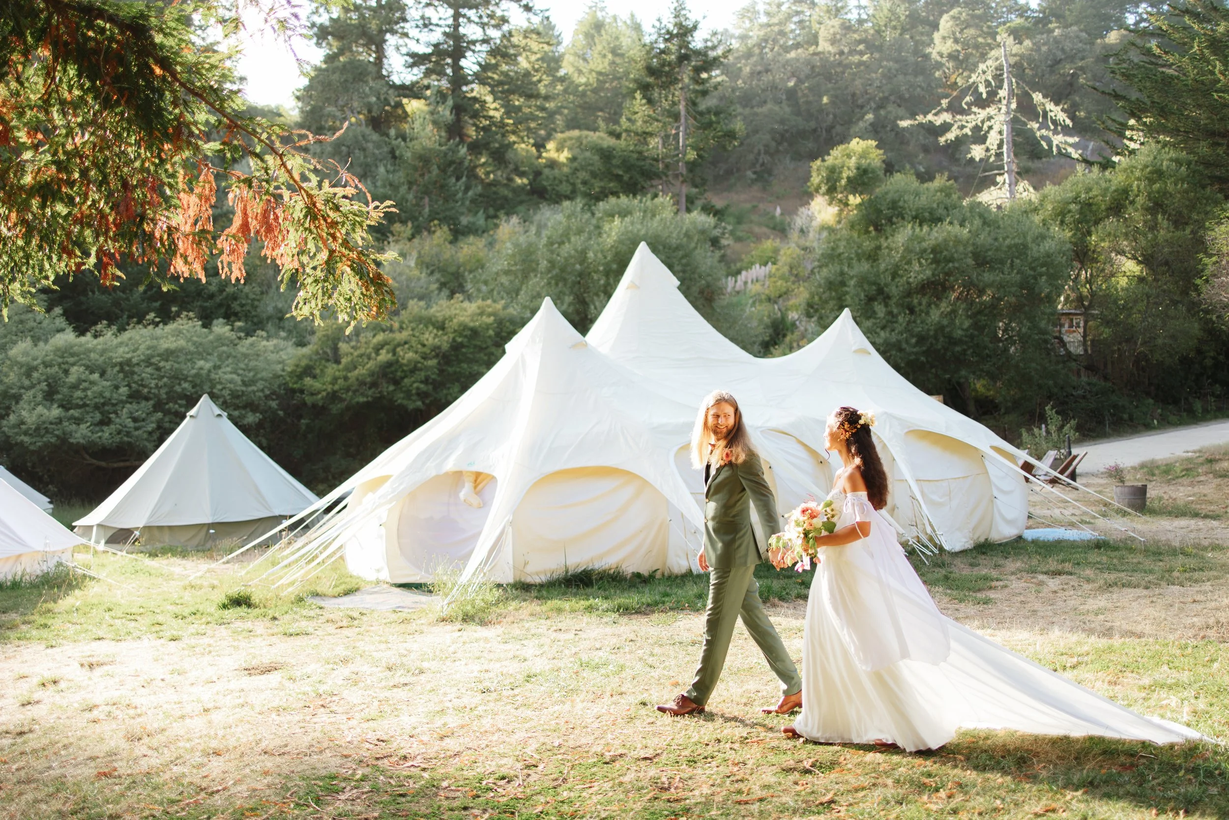 A Sunlit Pescadero Wedding