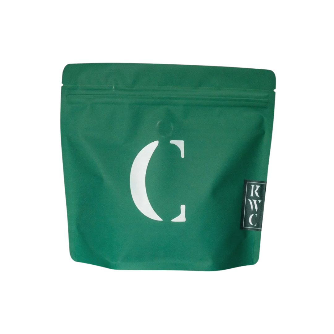 KWC - Know Where Coffee Roasters C label whole bean specialty bag