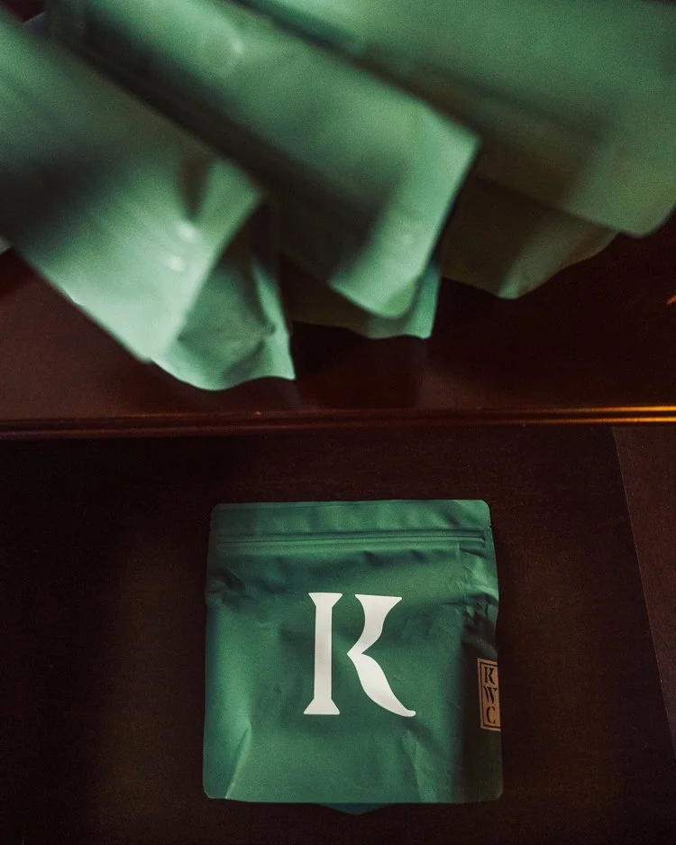 KWC Specialty Coffee Roasters featuring selection of whole bean Colombian coffee
