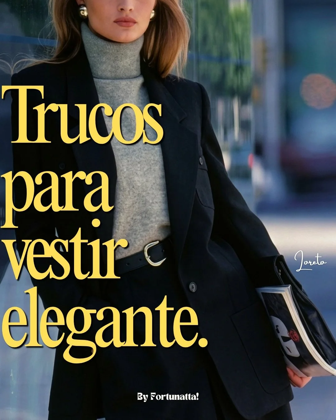 Fortunatta! Trucos para vestir elegante. 

Fortunatta! So chic 

Si quieres saber c&oacute;mo combinarlos env&iacute;anos este post por DM

#fashion #fyp #look #style #icon

Vaquero y chaqueta estructurada!

Un bot&iacute;n de impacto

Contenido patr