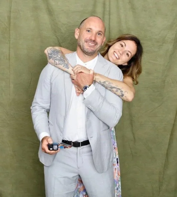 James and Chloe, the founders of the non-profit