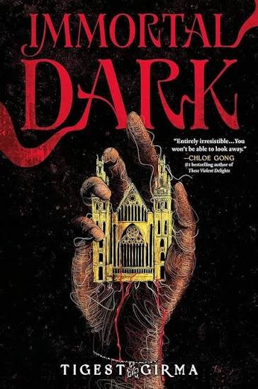 Immortal Dark by Tigest Girma book cover