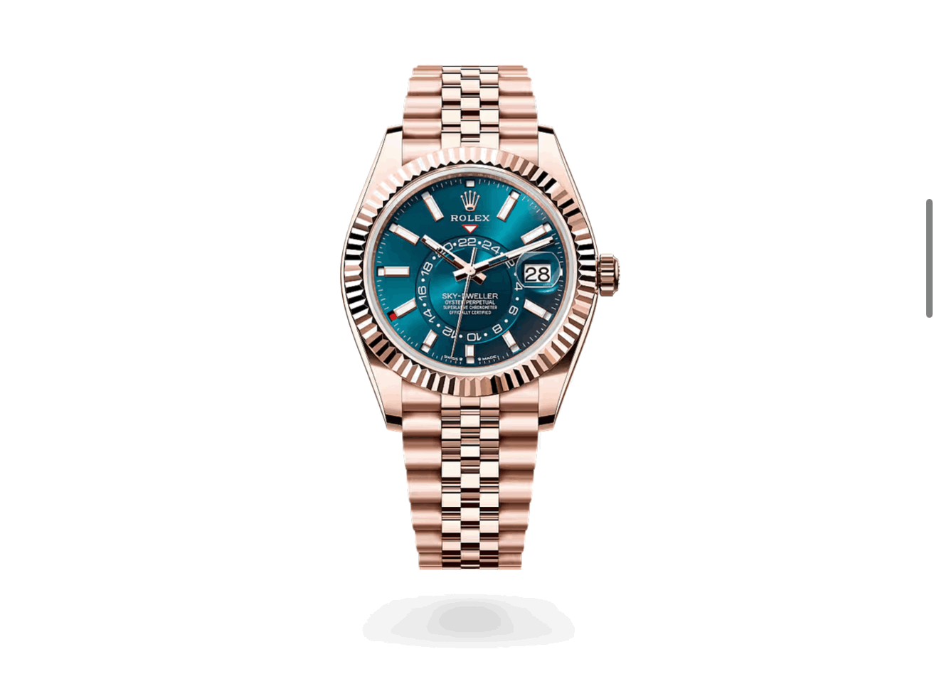 Rolex Sky-Dweller 42mm – Everose Gold, Blue Dial Ref: 336935