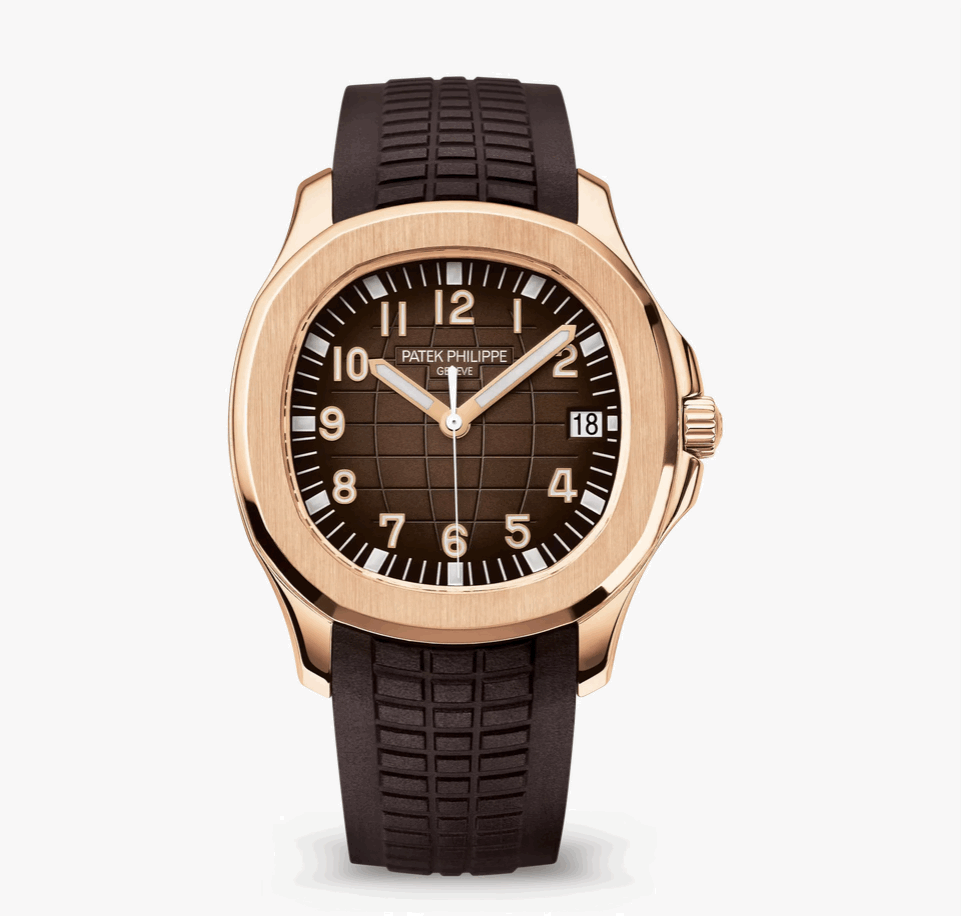 Patek Philippe Aquanaut Date.Sweep Seconds. Roségold Ref:5167R-001