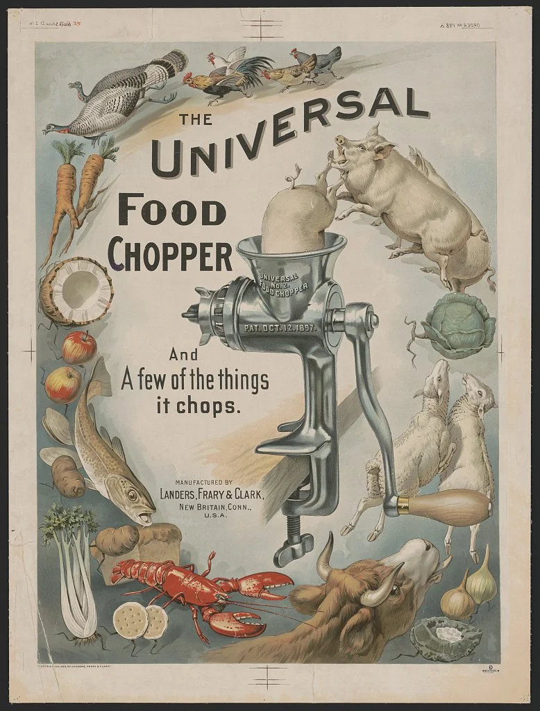 Universal Food Chopper, 1899