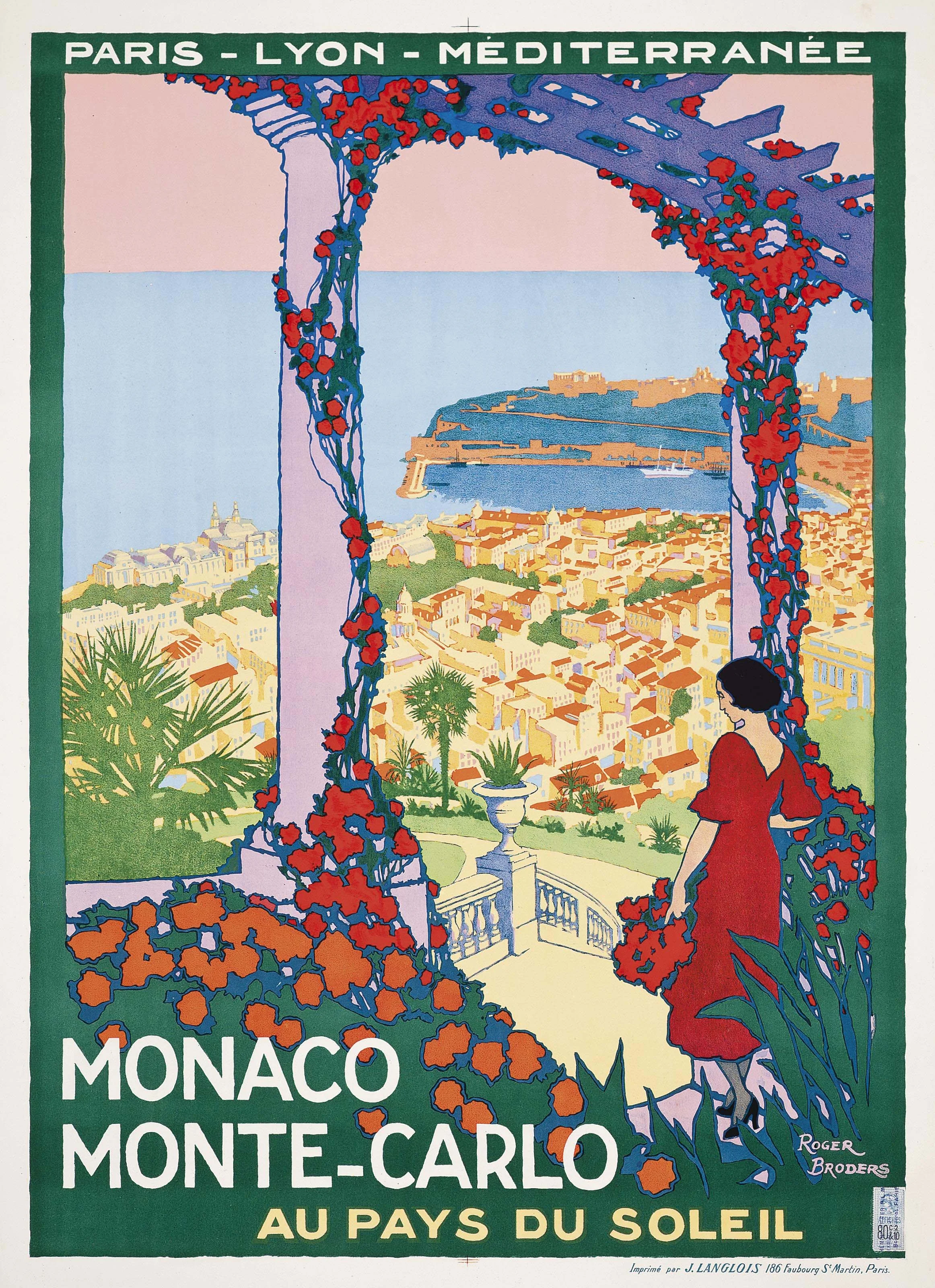 Monaco, Monte Carlo (Riviera) - ca. 1920