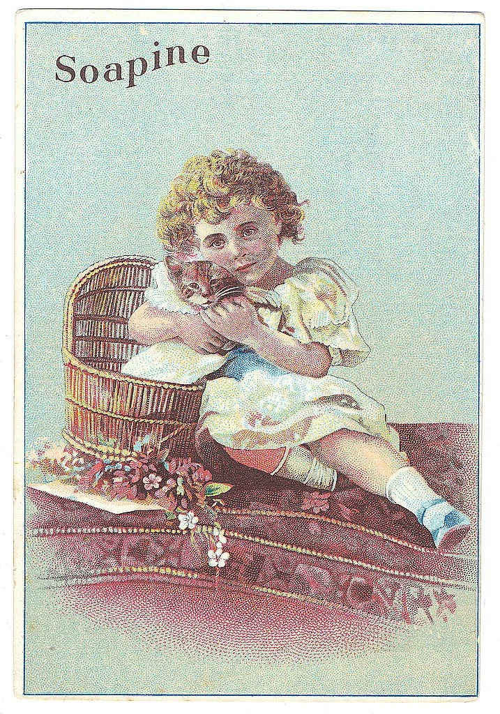 Soapine Trade Card, 1890s