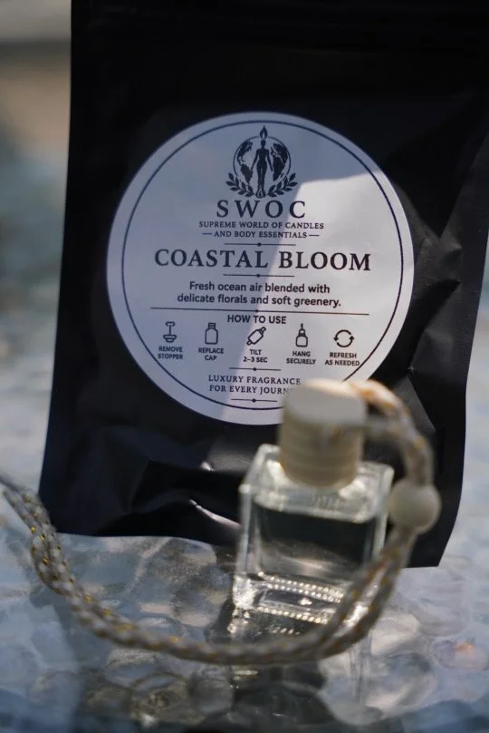 Coastal Bloom Car Diffuser