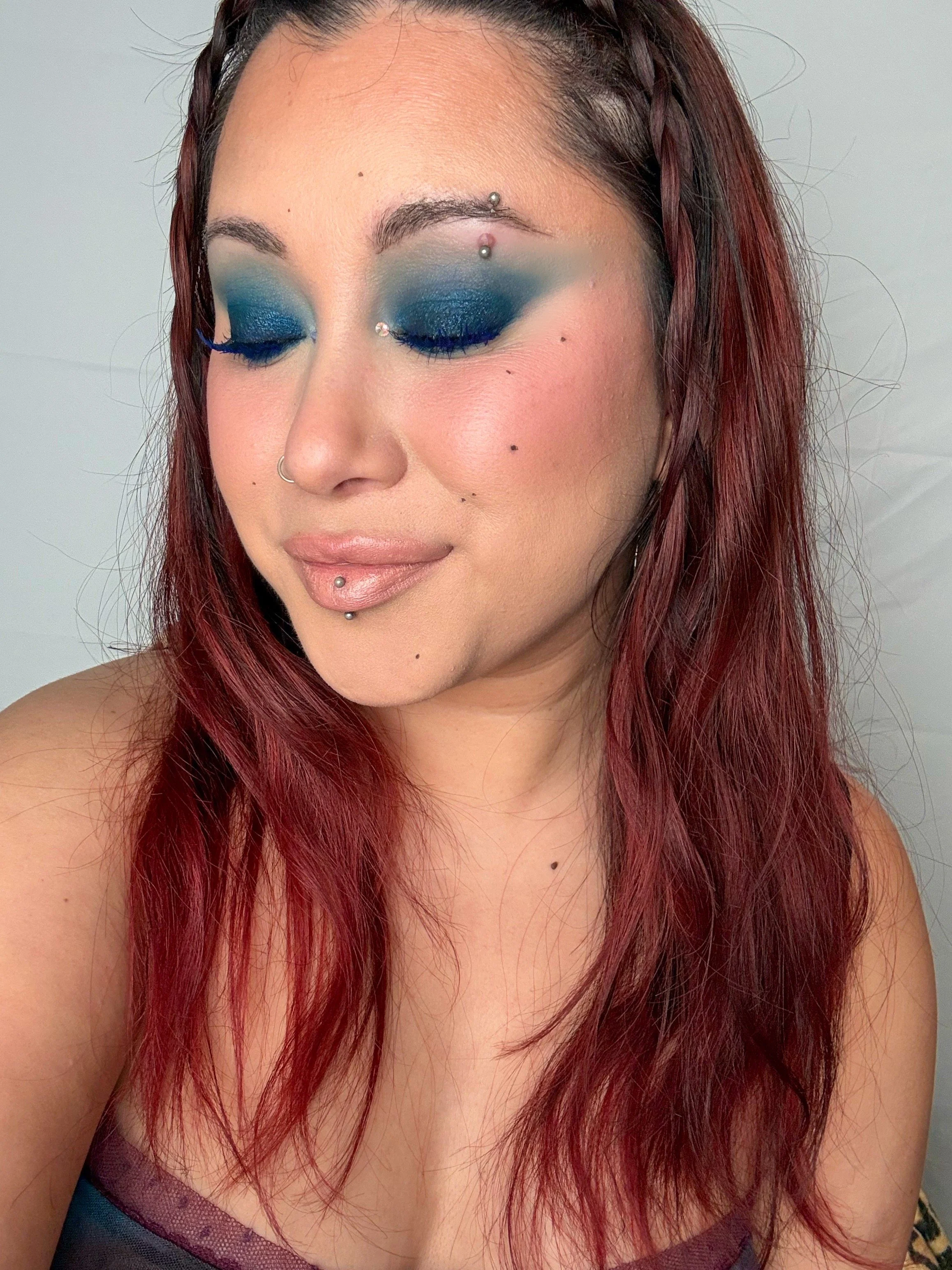 Blue Mascara