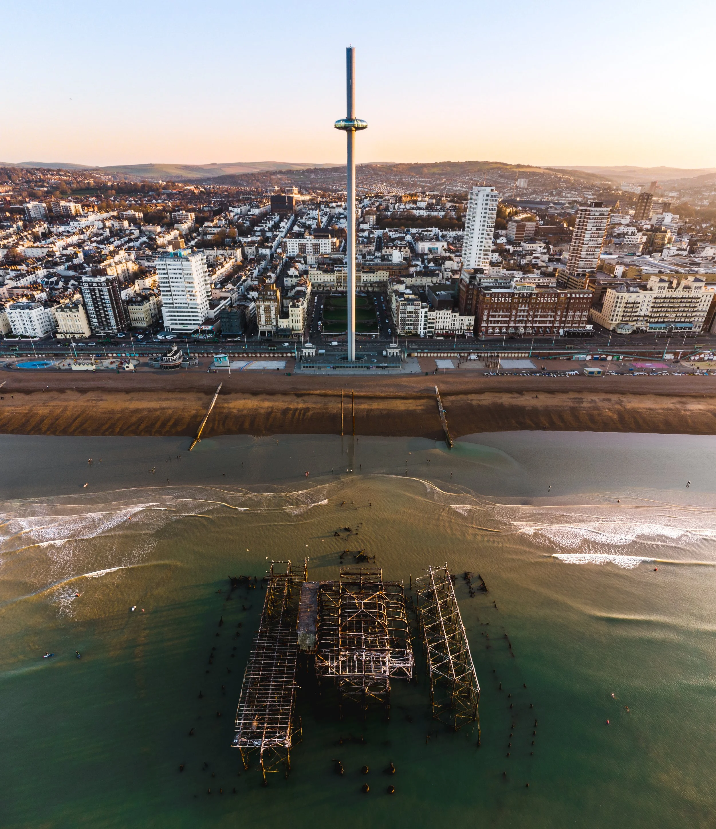 Brighton Pier and i360 at Sunrise.jpg