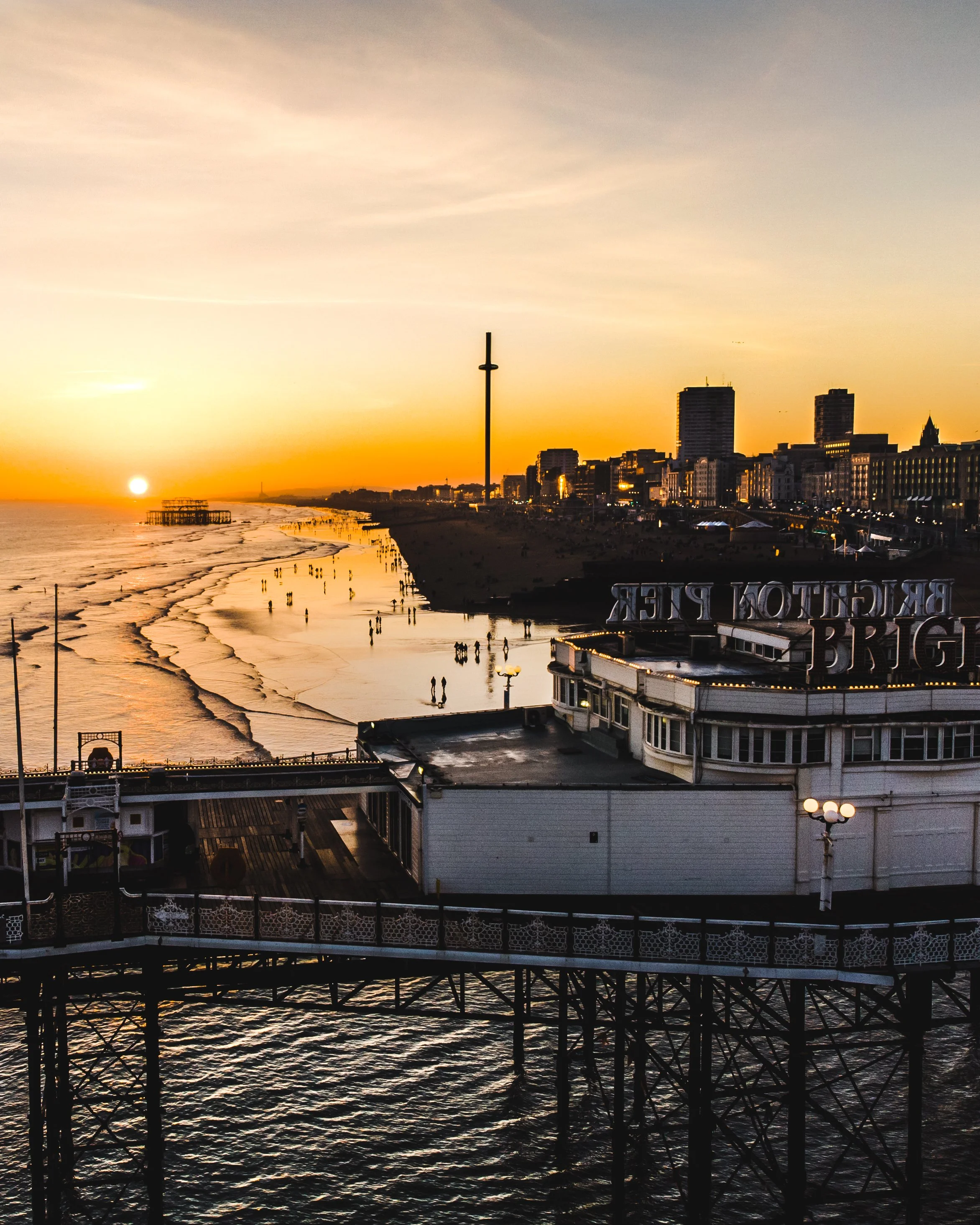 Brighton Pier and i360 at Sunset.jpg