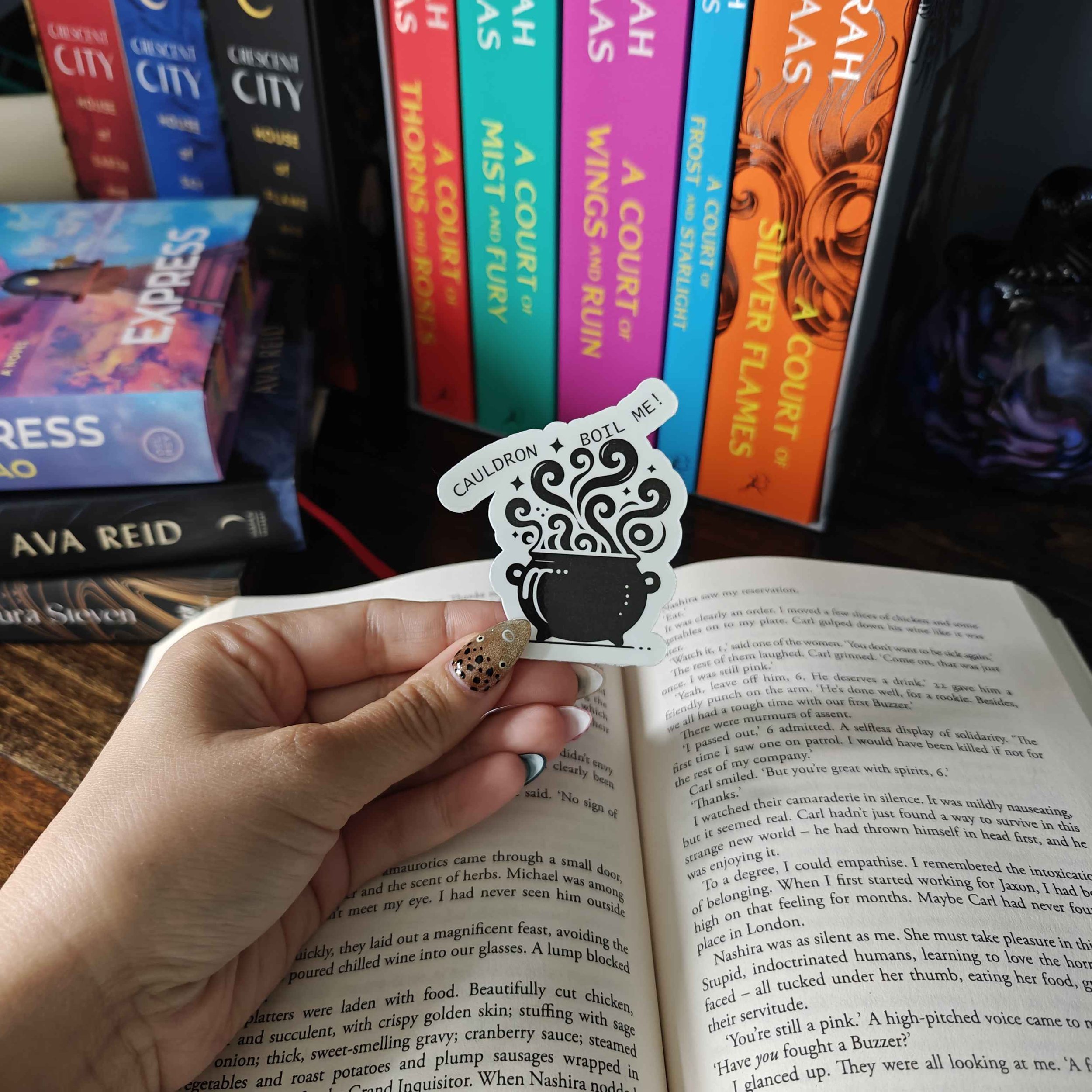 Cauldron Boil Me Sticker | ACOTAR Inspired